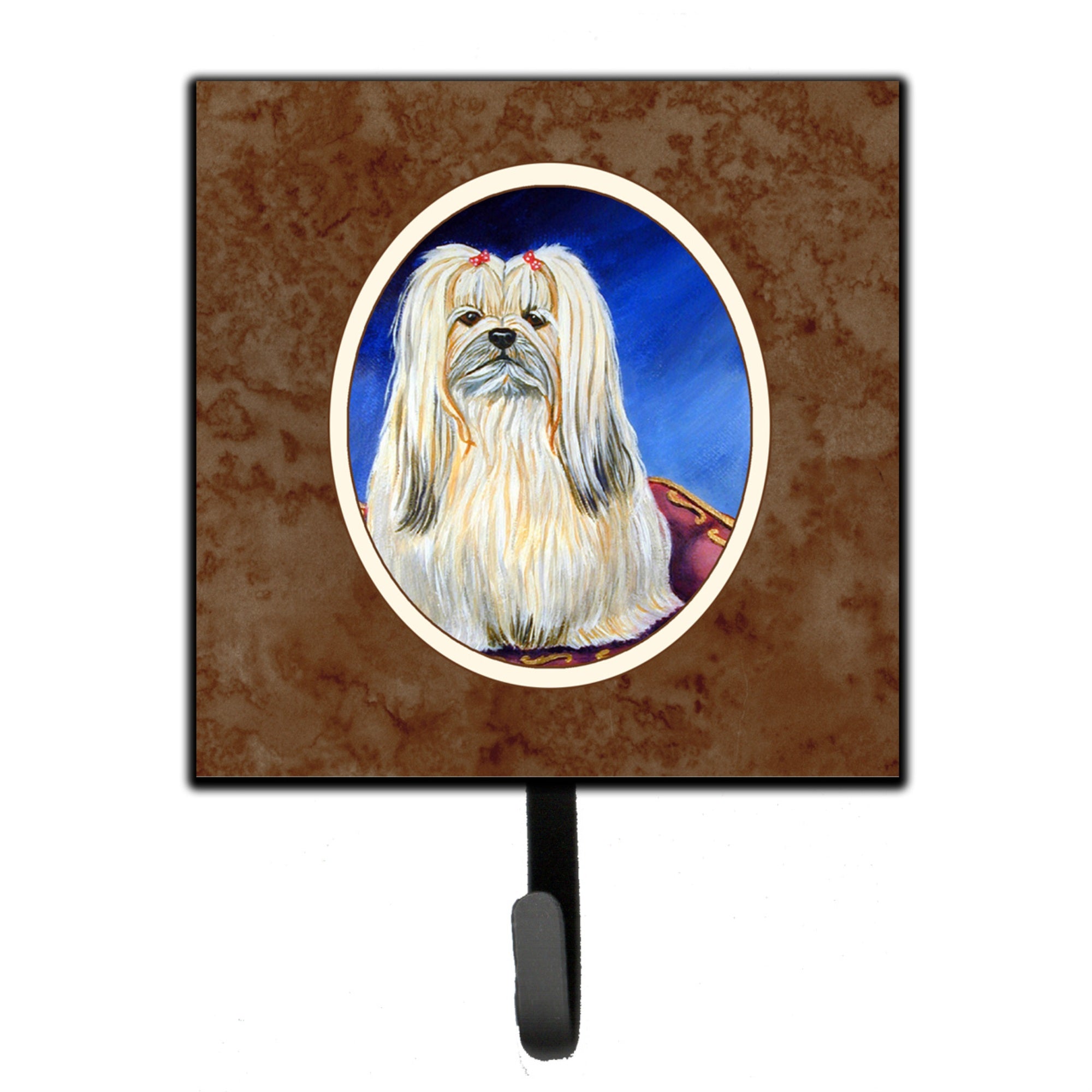 Caroline'S Treasures Lhasa Apso Leash Or Key Holder 7129Sh4, Small, Multicolor