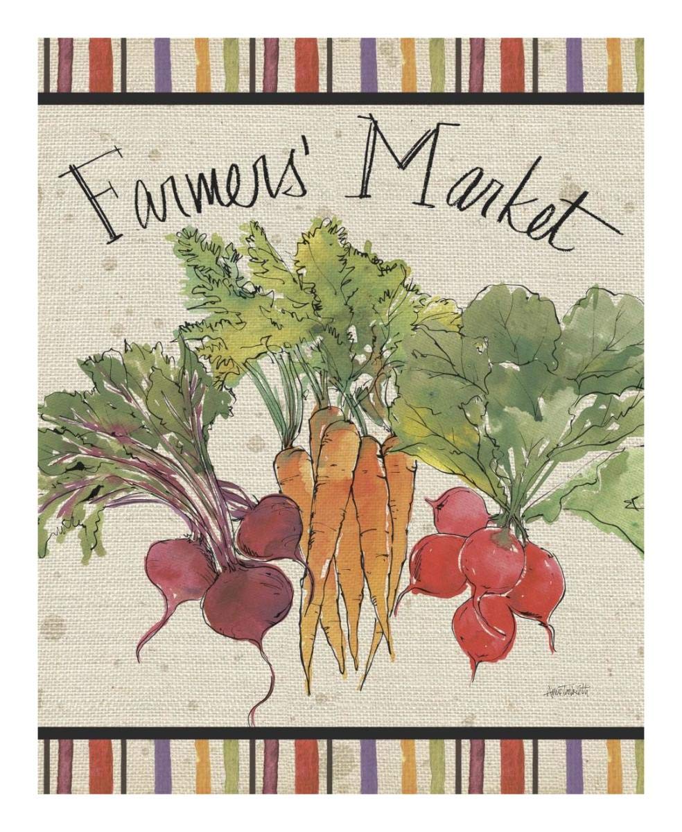 Farmers Feast IX -Paper Art-18x22”