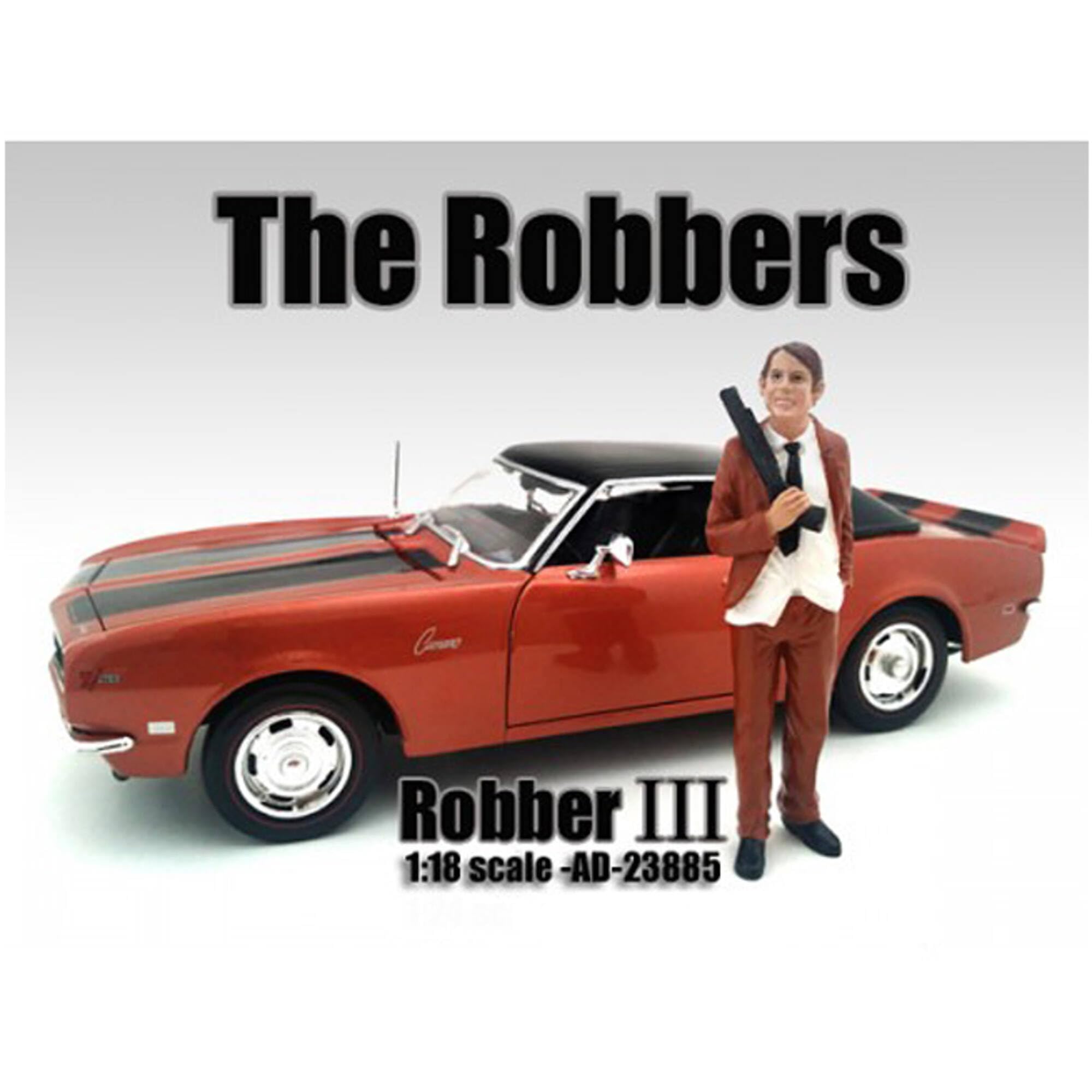 The Robbers Robber III Figure For 1:18 Scale Models by American Diorama