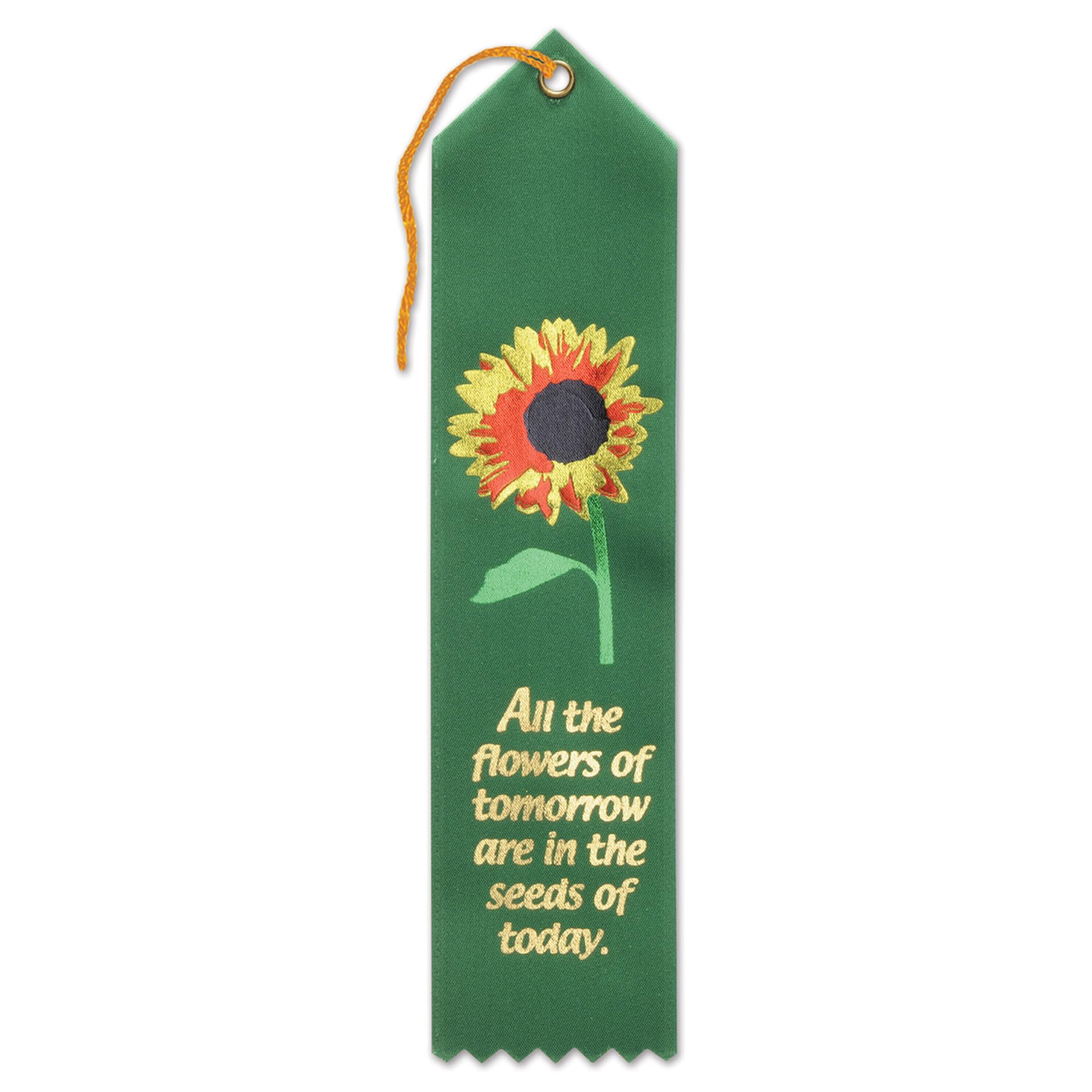 All The Flowers Of Tomorrow Ribbon