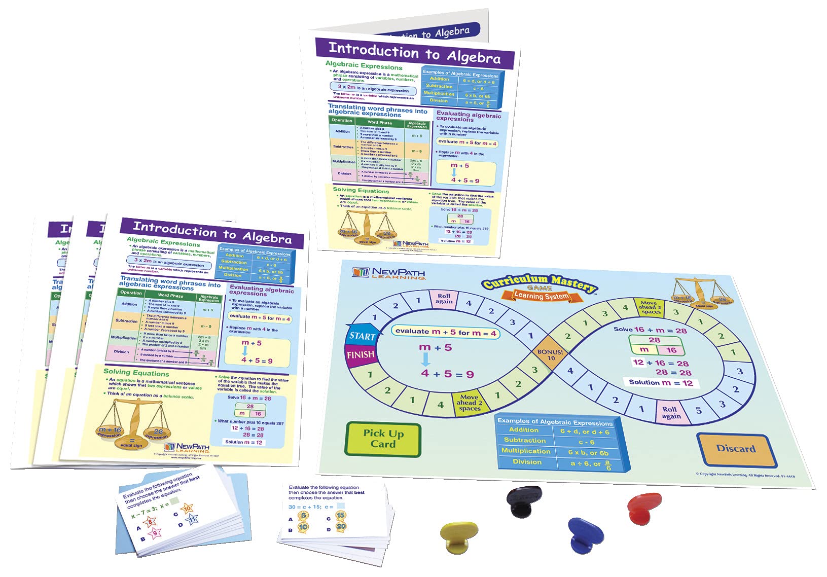 Newpath Algebra Learning Center Game, Grades 3 To 5