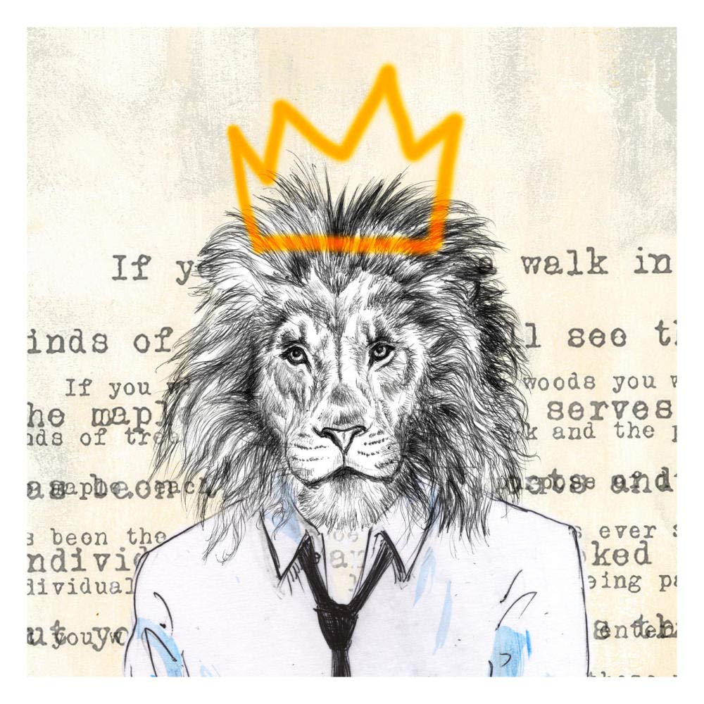 Bobo King-Paper Art-26x26”