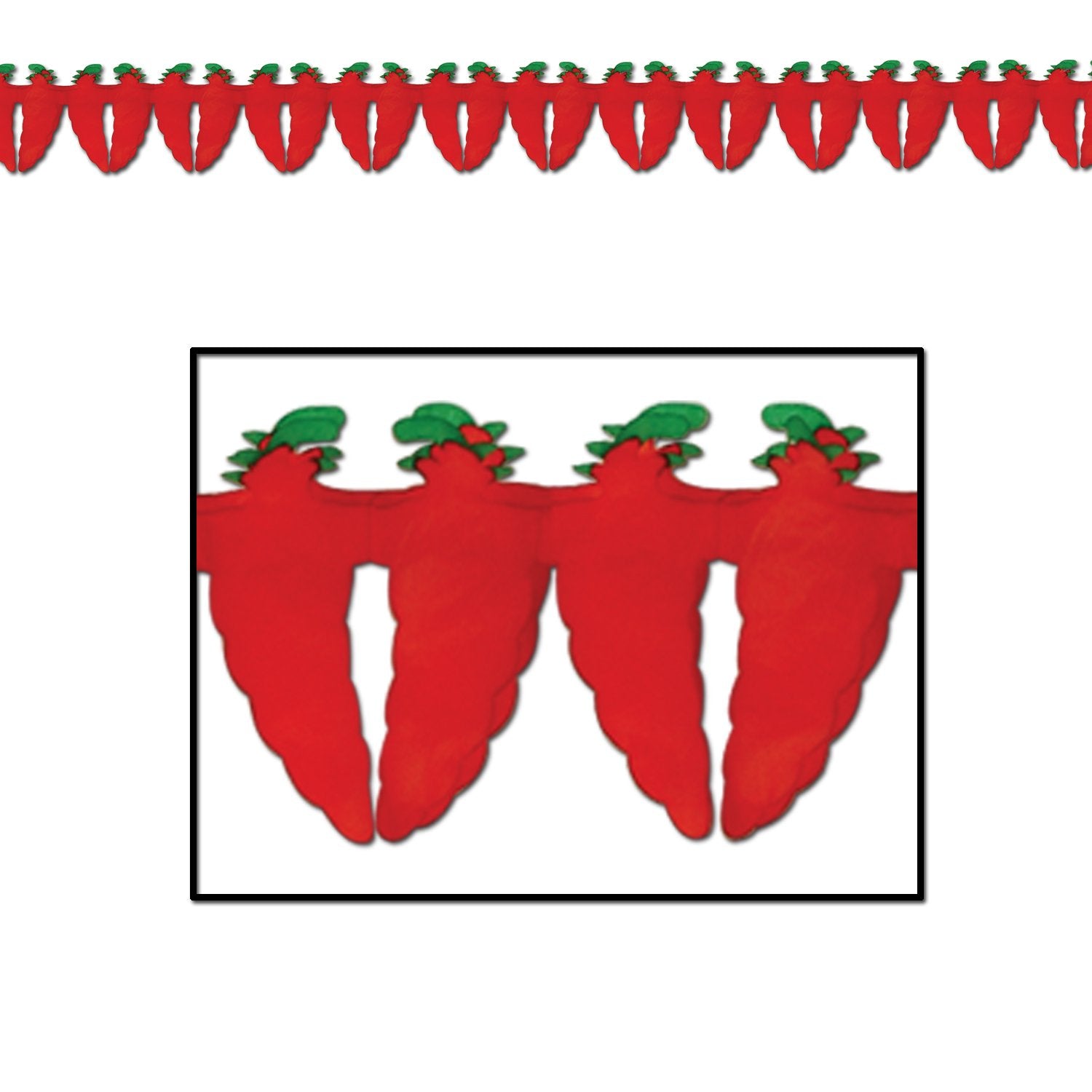 Chili Pepper Garland  (Pack of 12)