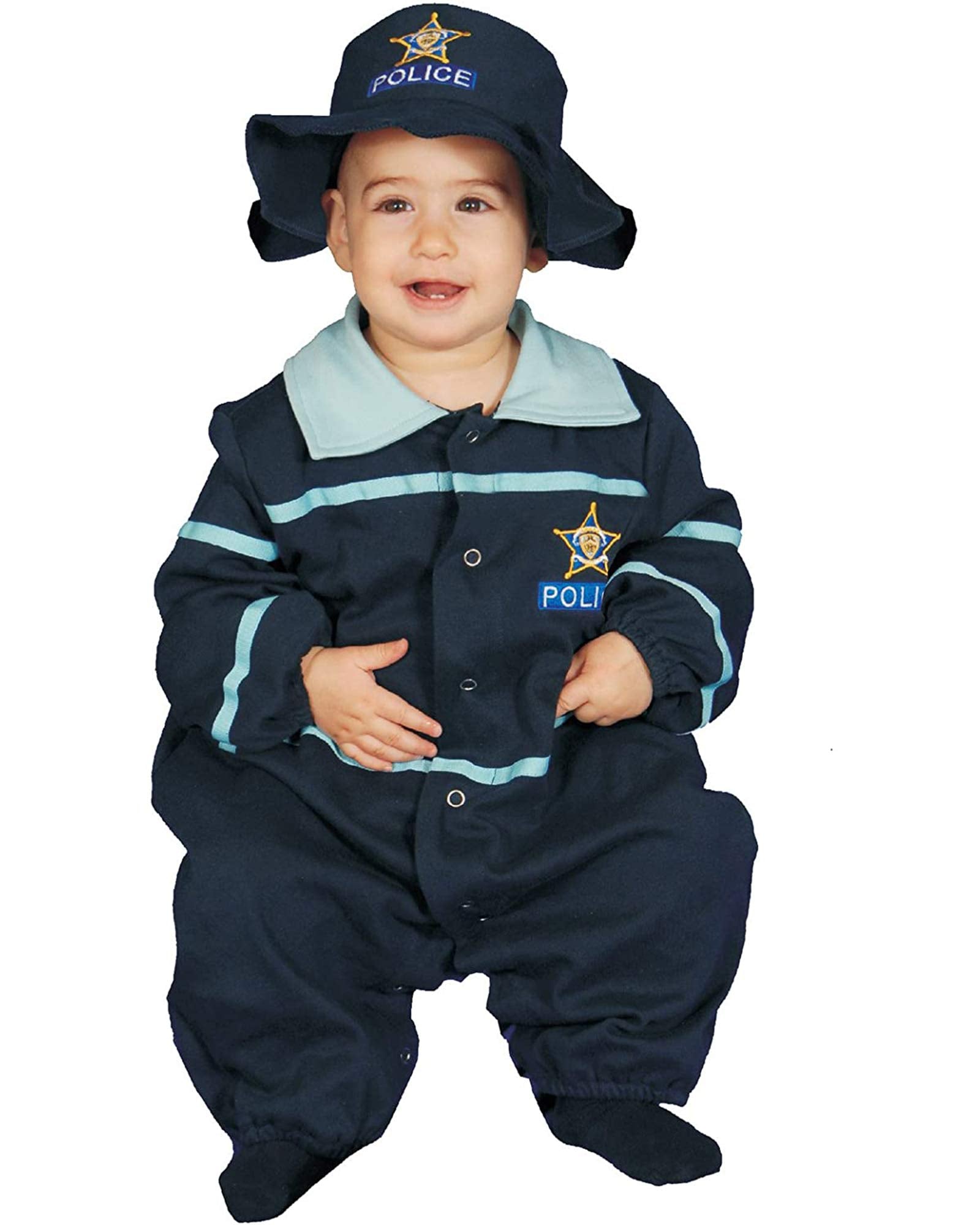 Baby Police Officer Costume Set - 0-9 mo.