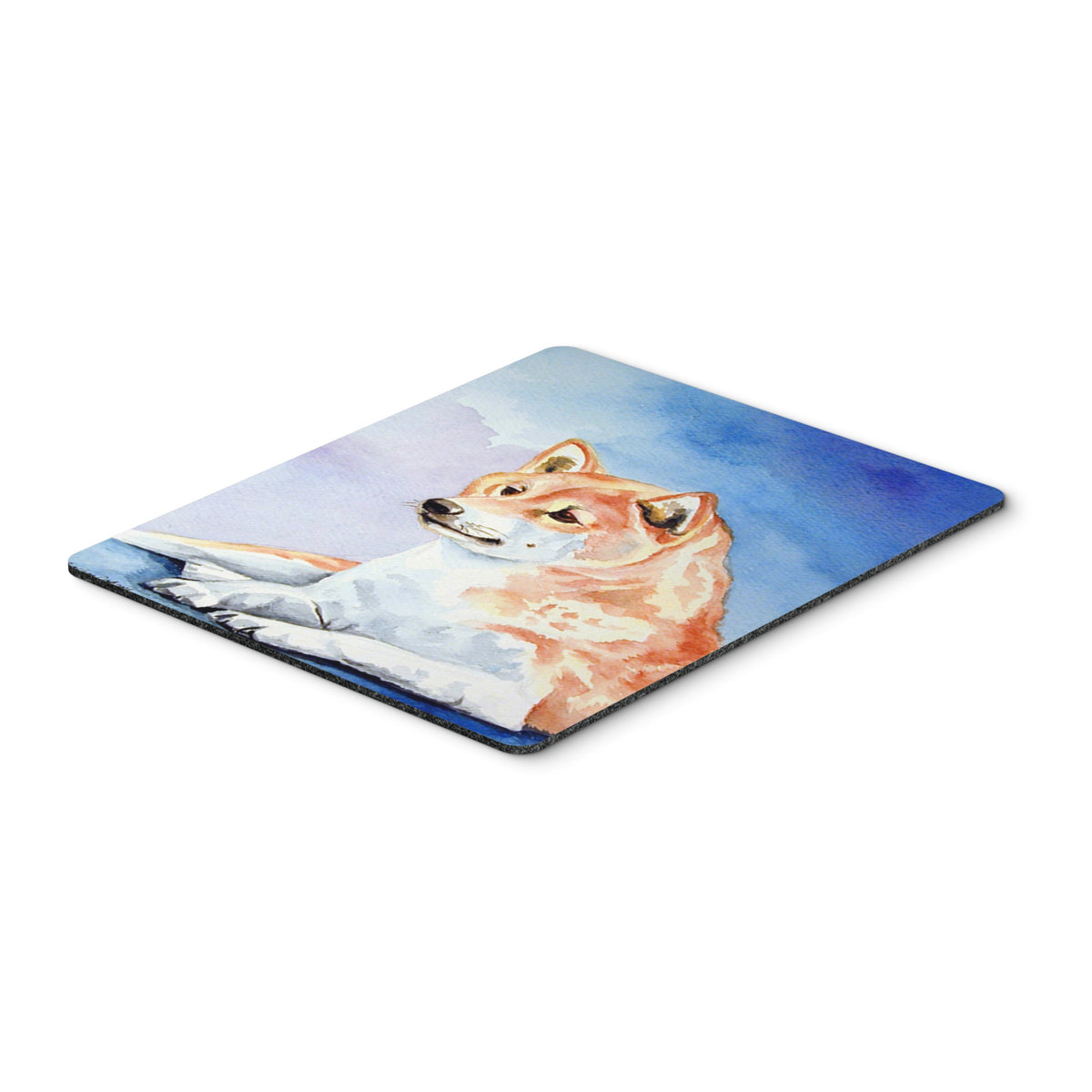 Caroline'S Treasures Mouse/Hot Pad/Trivet, Red & White Shiba Inu (7135Mp)