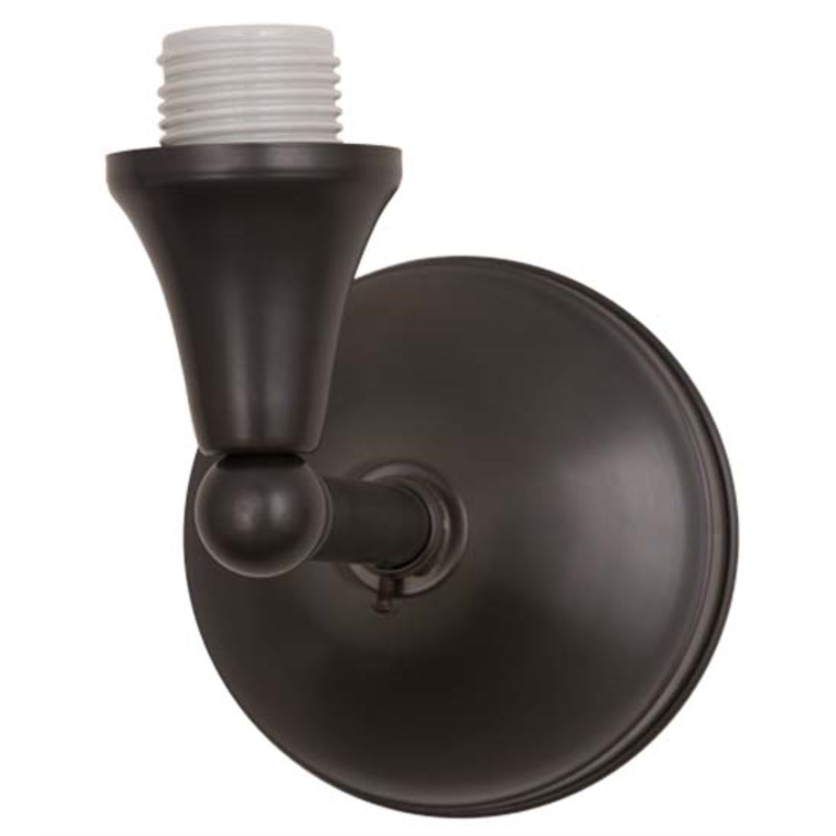 5'W Craftsman Brown On Brass 1 Lt Wall Sconce Hardware