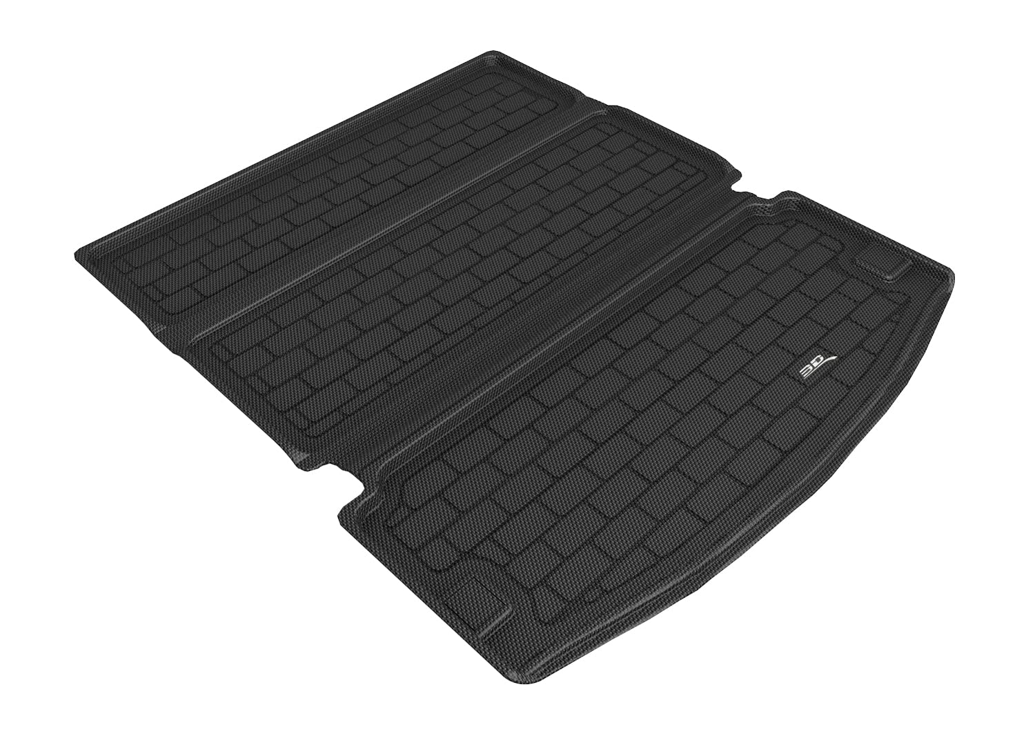3D MAXpider DODGE DURANGO 2011-2021 KAGU BLACK BEHIND 2ND ROW STOWABLE CARGO LINER