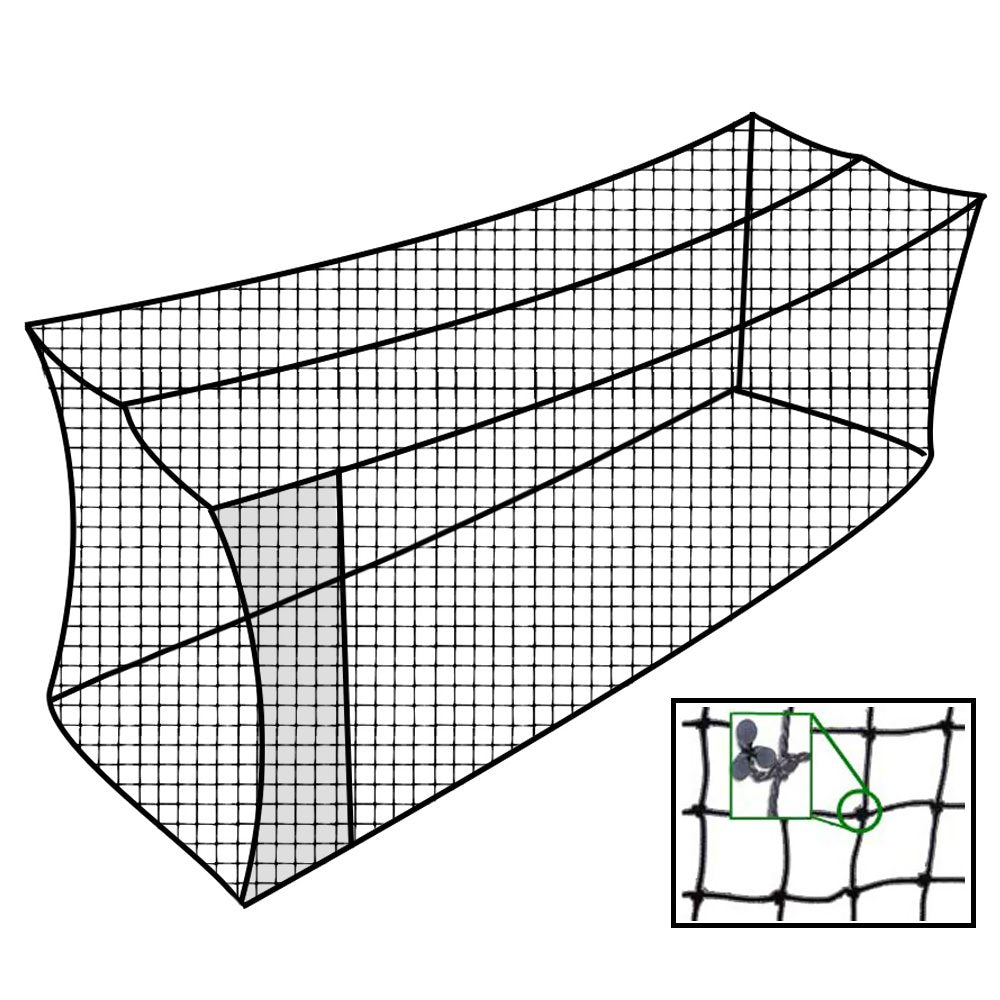Cimarron 70x12x12 #42 Twisted Poly Batting Cage Net