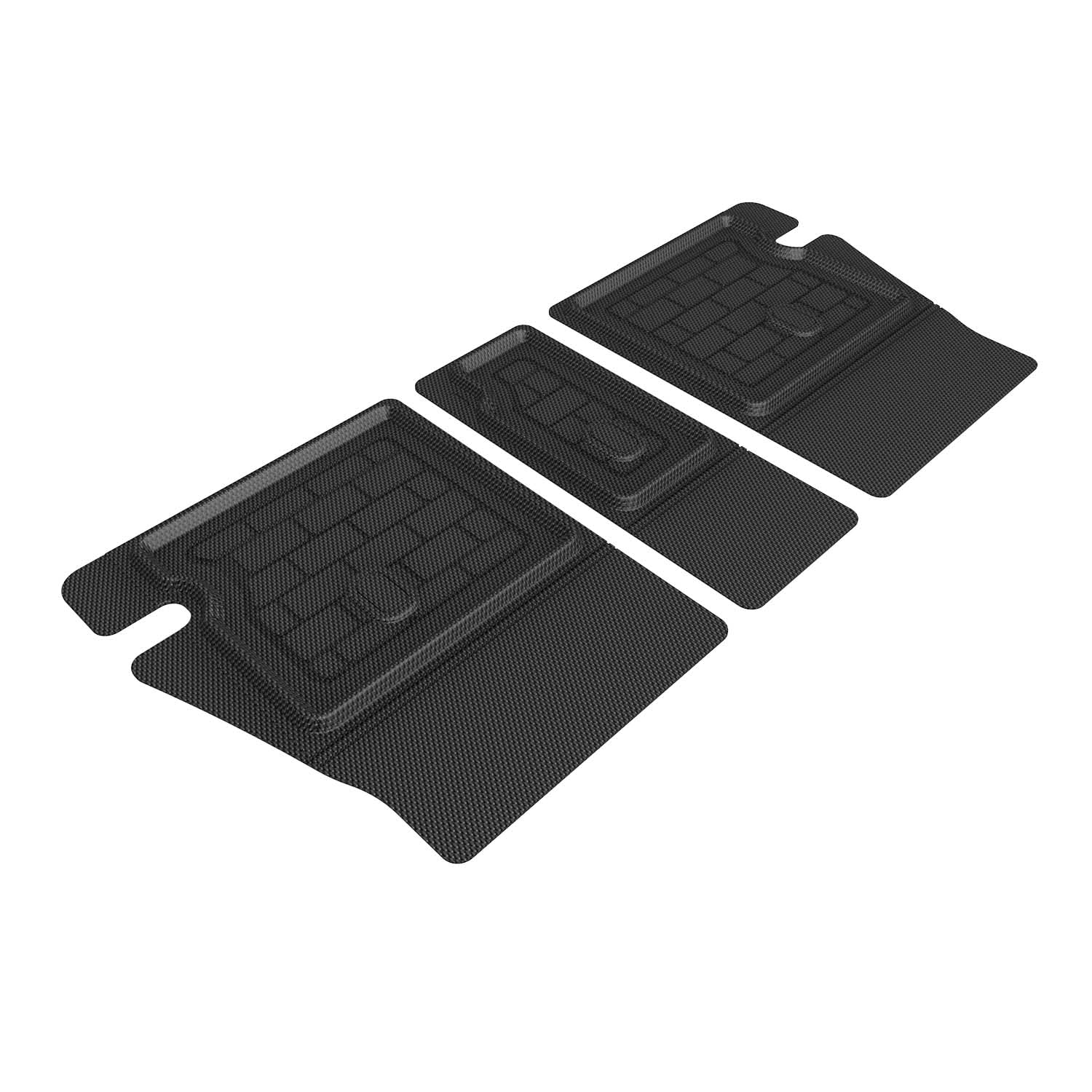 3D MAXpider Compatible with MERCEDES-BENZ GLC 2023-2026 KAGU BLACK SEATBACK PROTECTOR