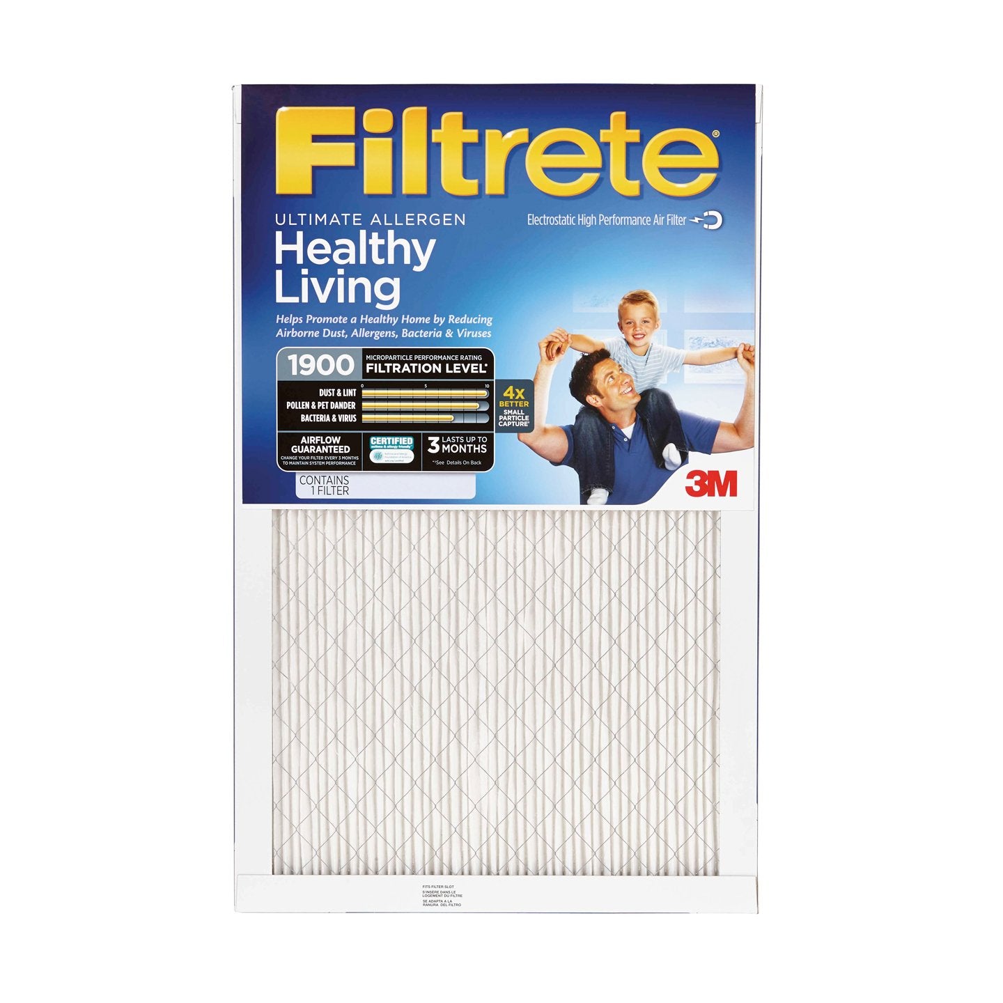 FILTRETE ULT1900 14X20X1 (Pack of 4)