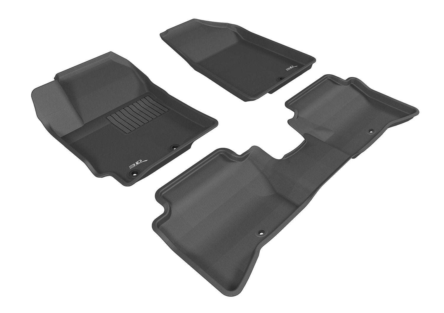 3D MAXpider KIA RIO / RIO5 2014-2017 KAGU BLACK R1 R2