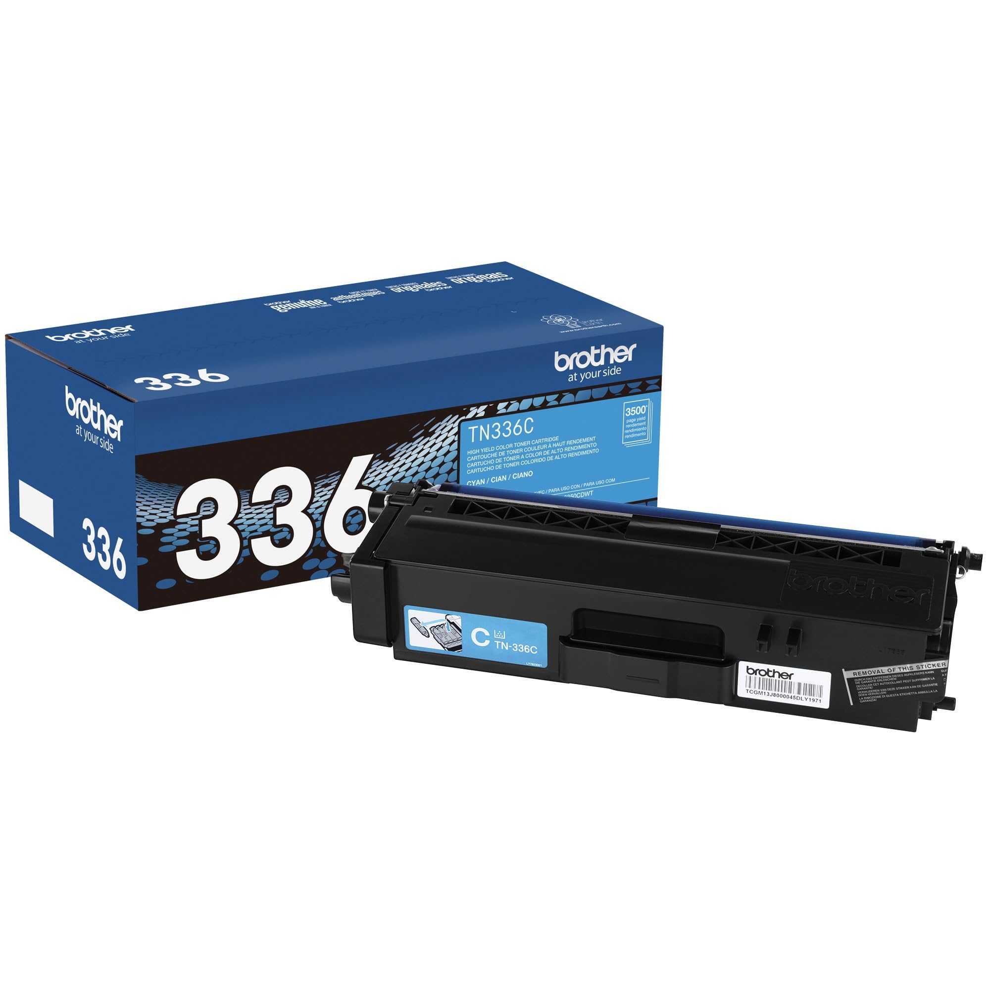 BROTHER BR HL-L8250CDN 1-HI YLD CYAN TONER, 3.5k yield