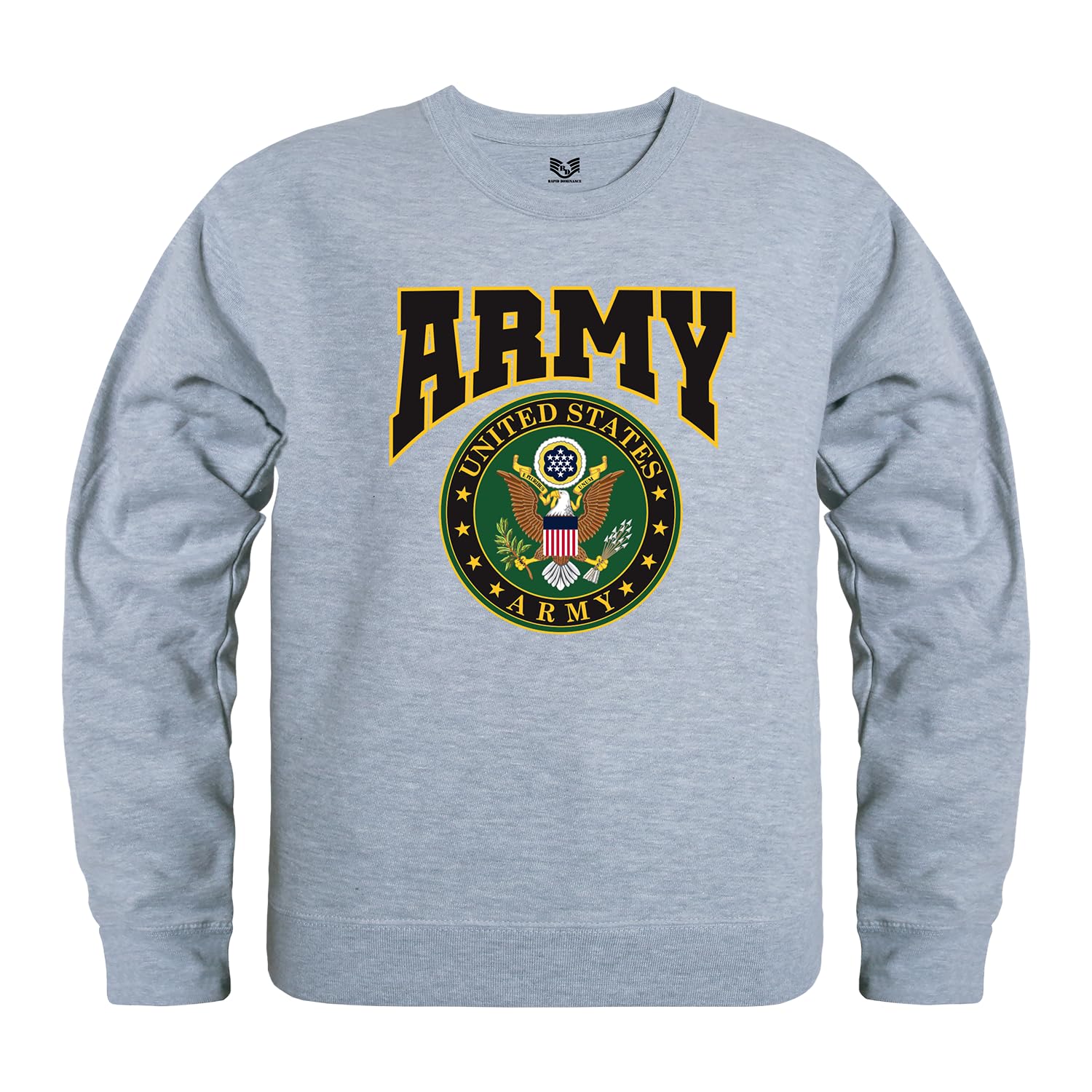 Graphic Crewneck, US Army 32, H.Gry, M