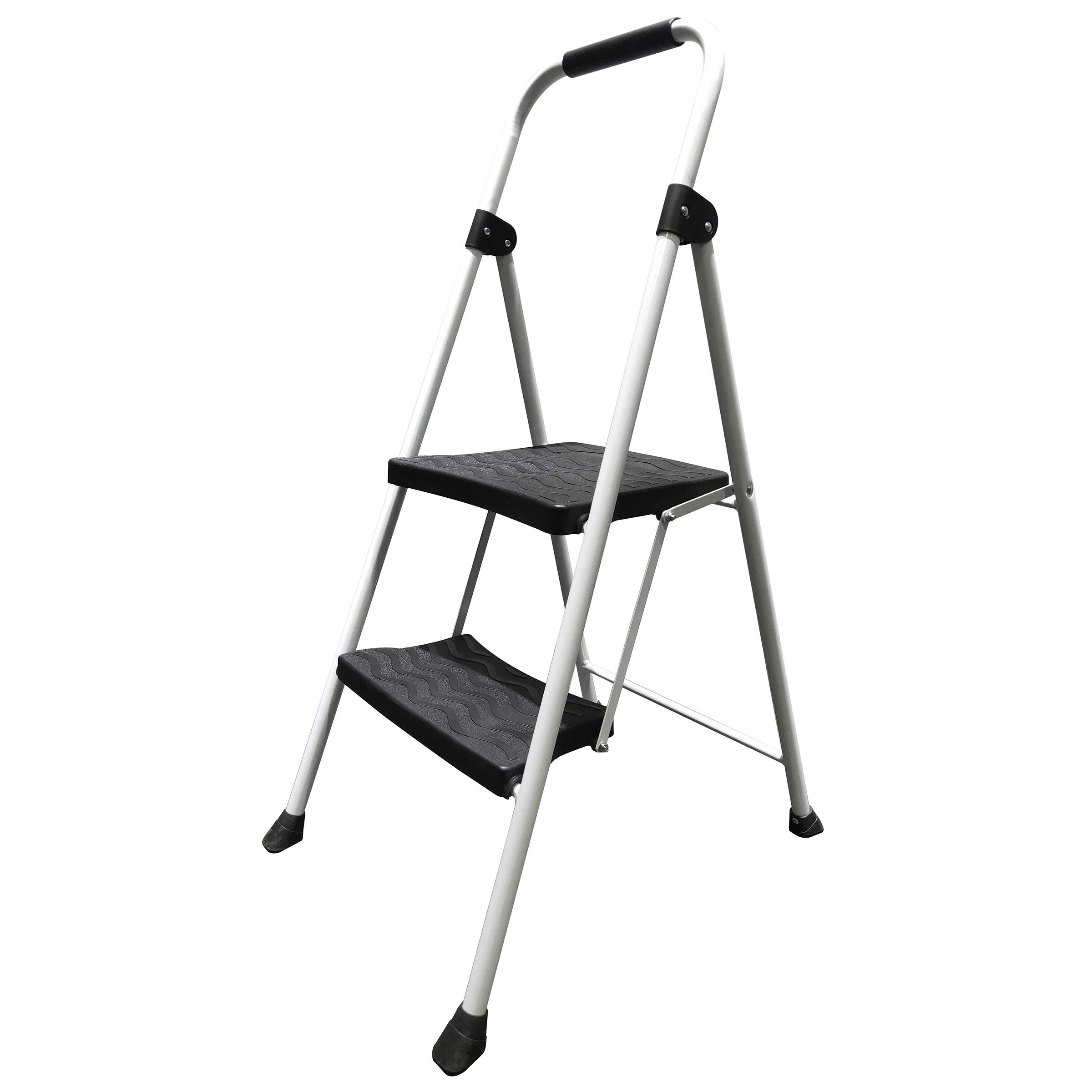 AmeriHome Two Step Folding Utility Step Ladder