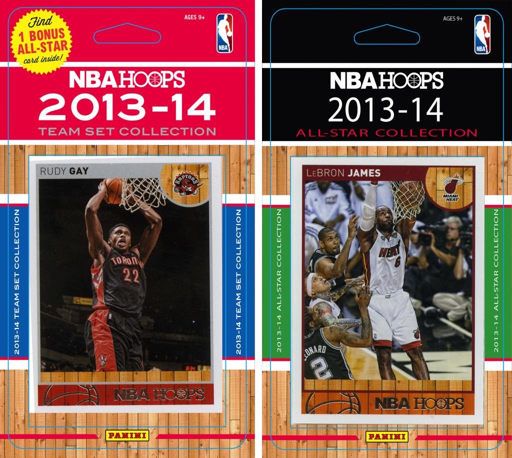 NBA Toronto Raptors Licensed 2013-14 Hoops Team Set Plus 2013-24 Hoops All-Star Set