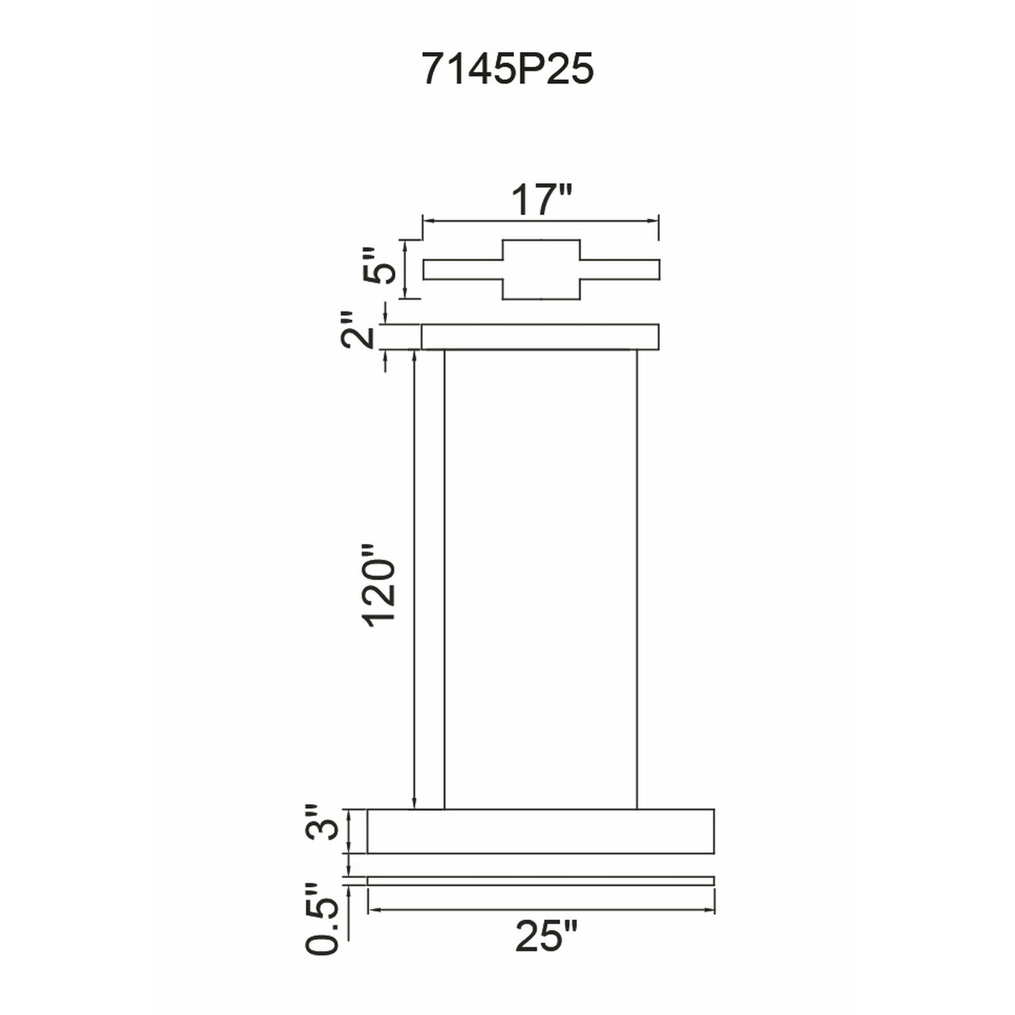 Led Chandelier With Satin White Finish