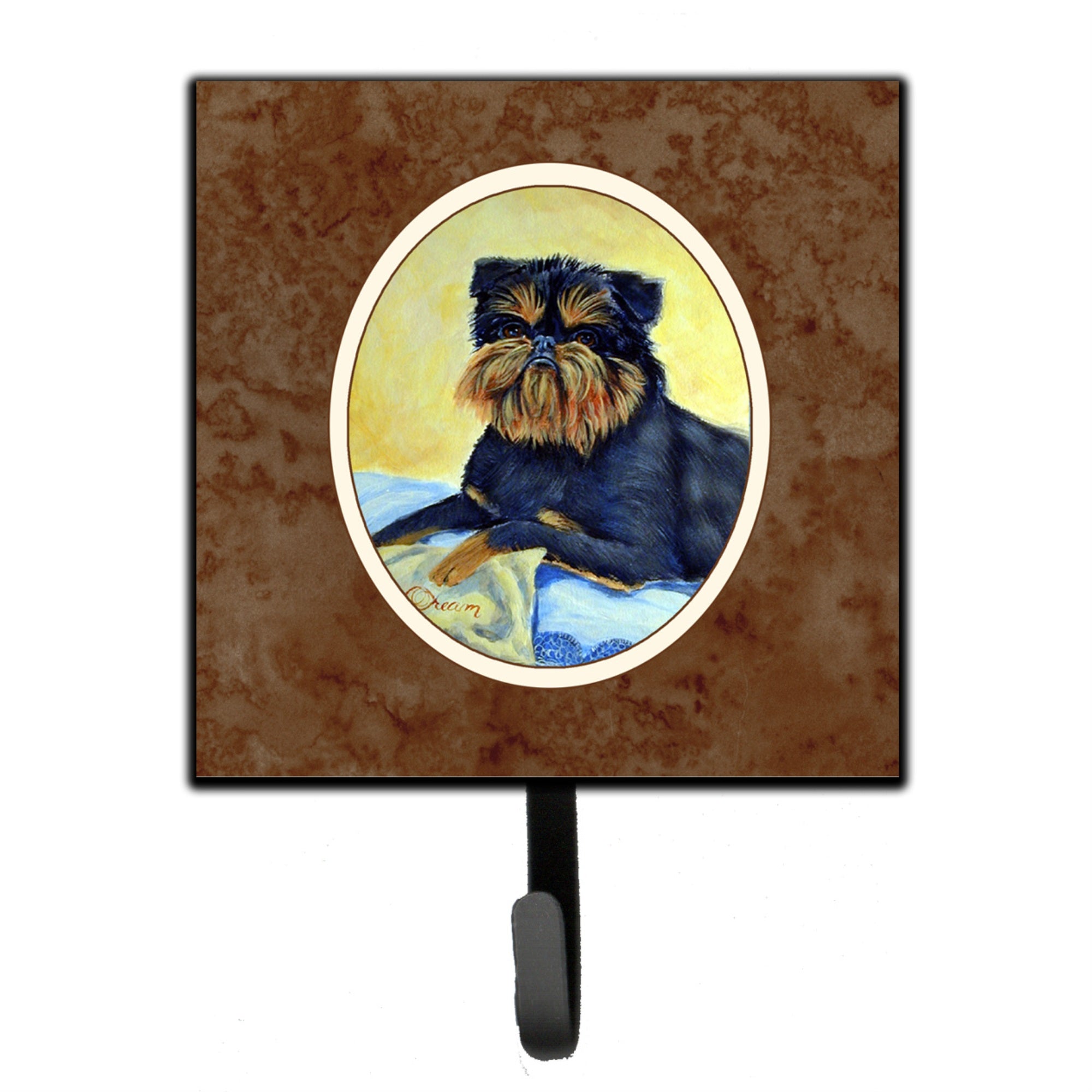 Caroline'S Treasures Brussels Griffon Leash Or Key Holder 7146Sh4, Small, Multicolor