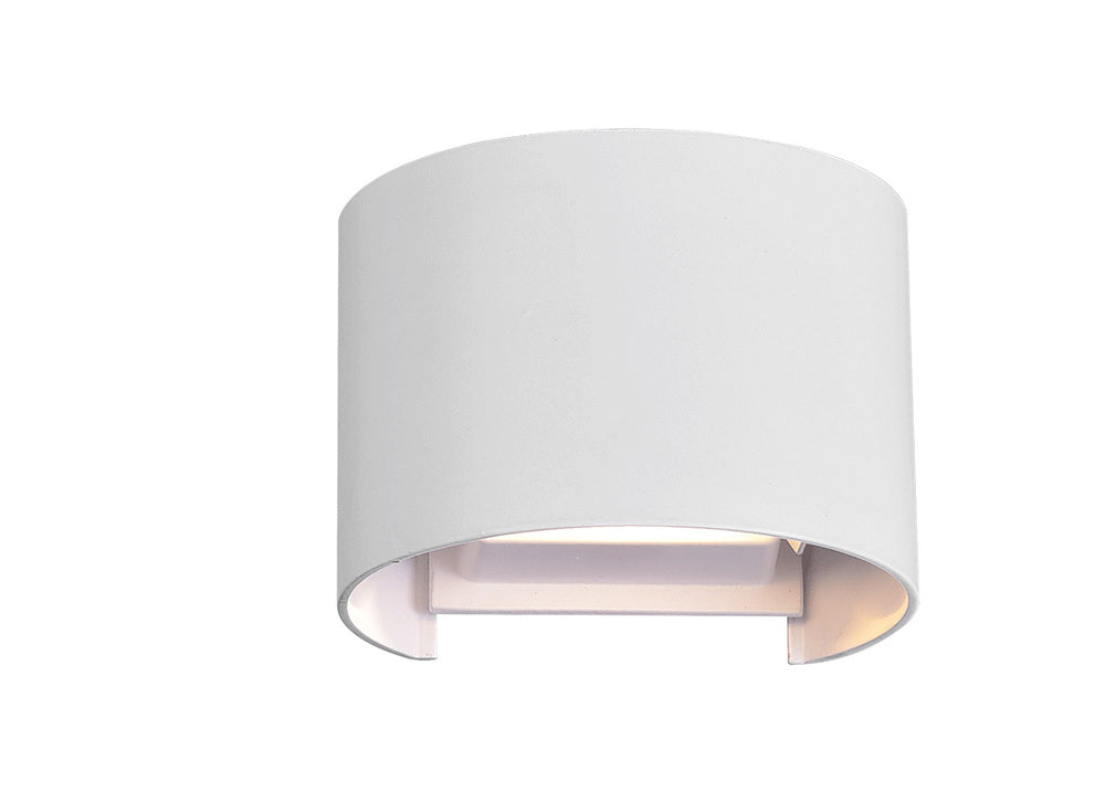 Led Wall Sconce With White Finish