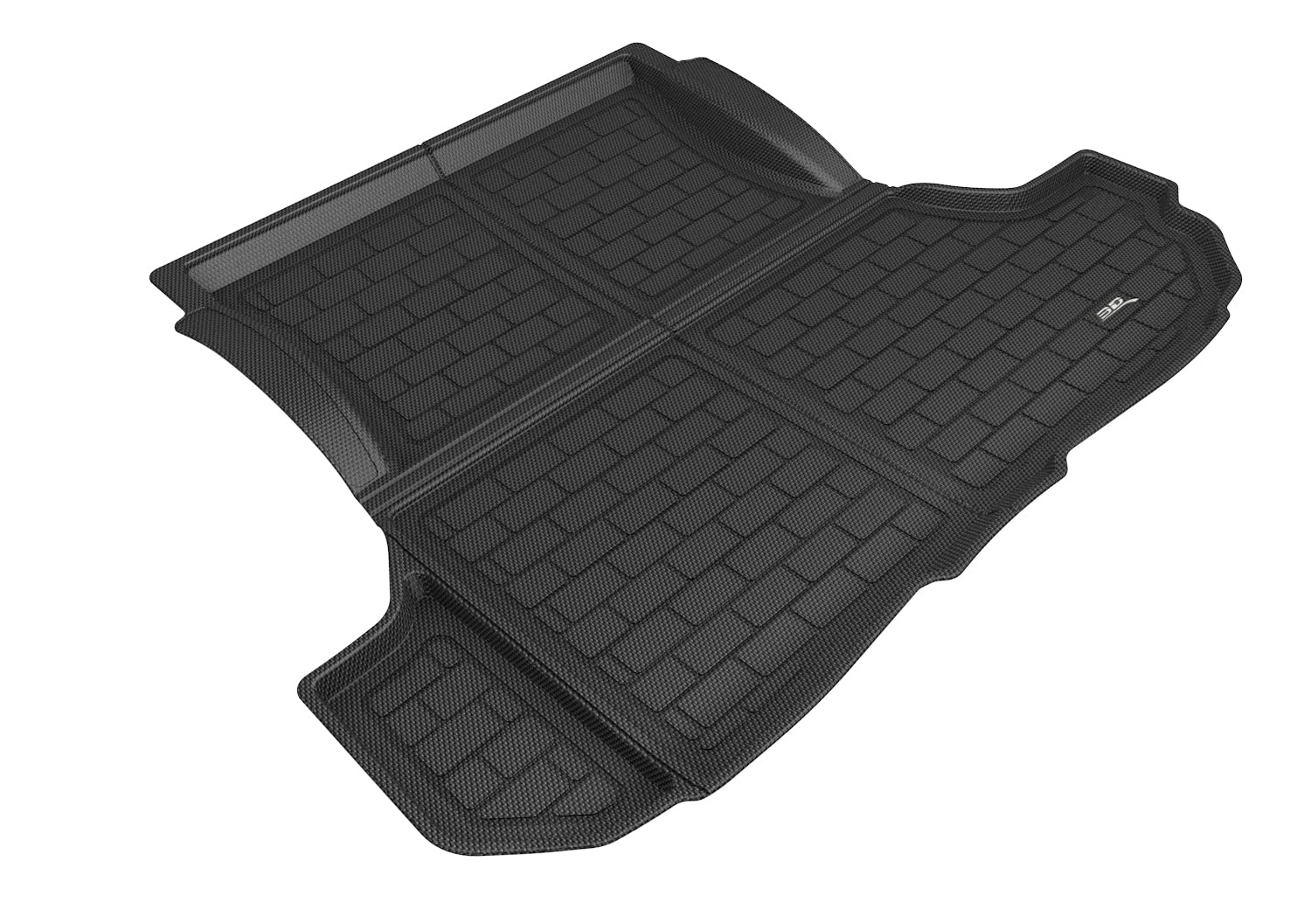 3D MAXpider DODGE CHALLENGER W/O SUBWOOFER 2011-2021 KAGU BLACK CROSS FOLD CARGO LINER