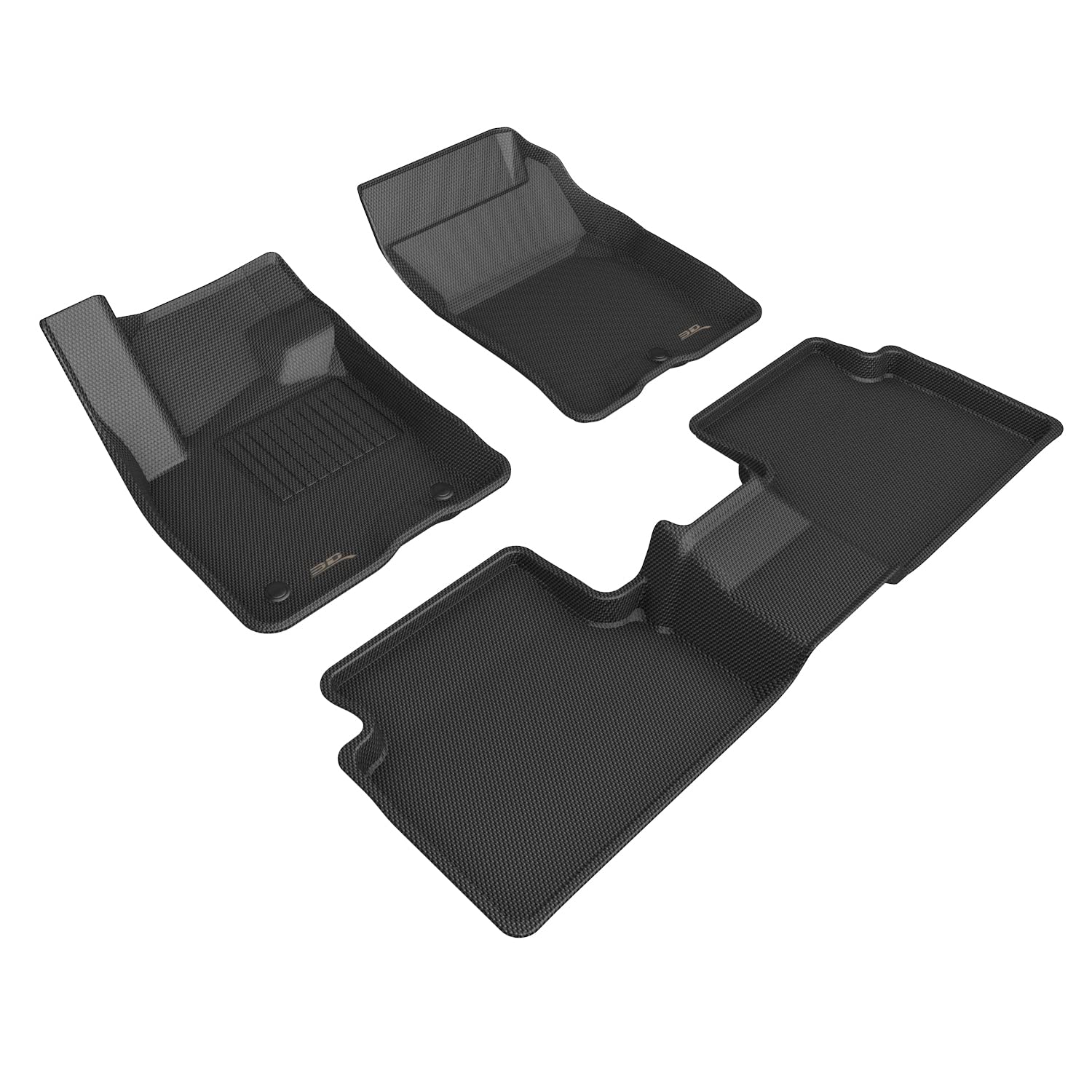 3D MAXpider Compatible with FORD BRONCO SPORT 2021-2026 KAGU BLACK R1 R2