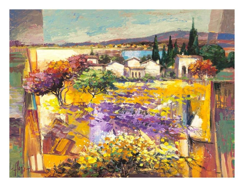 Estate mediterranea-Paper Art-26x20”