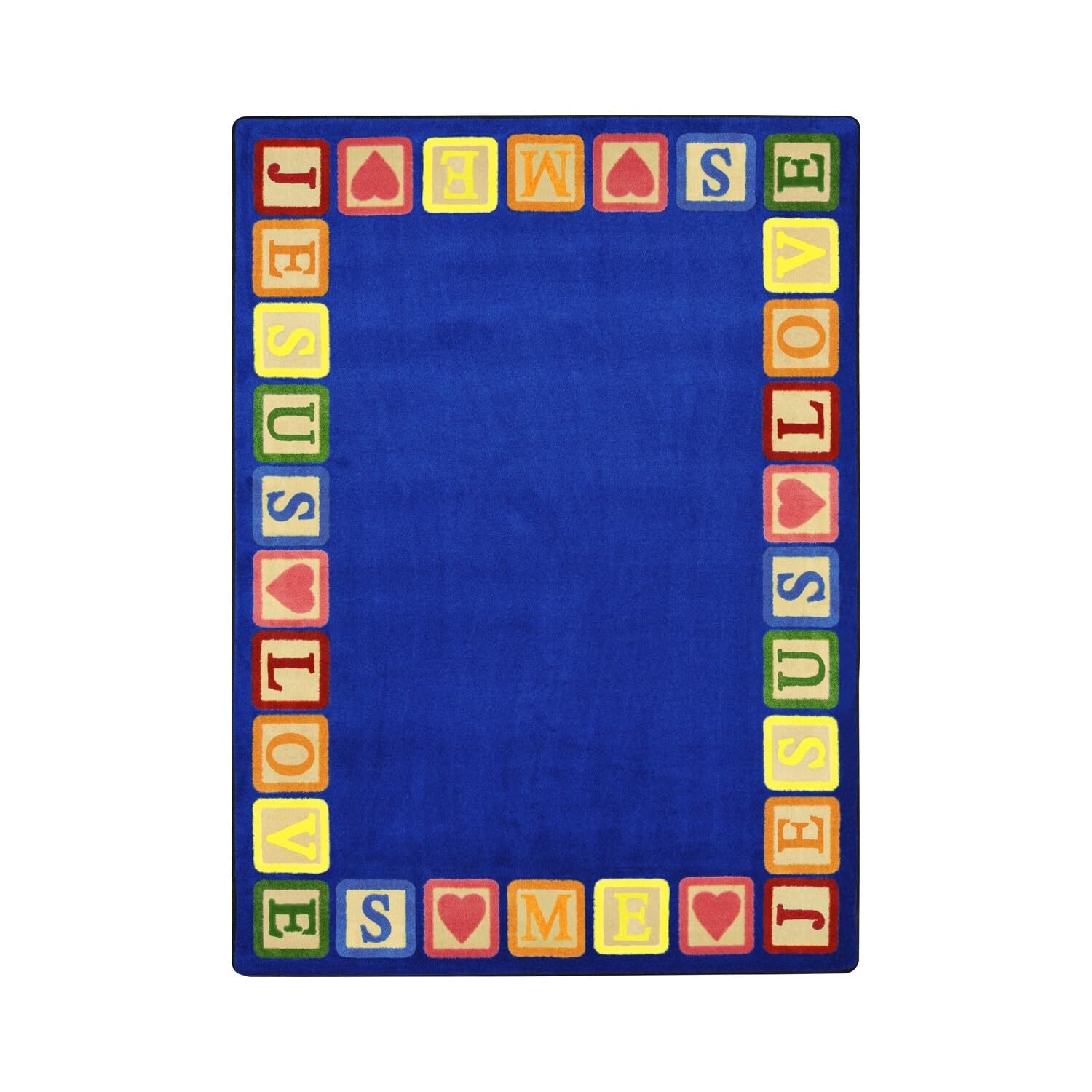 Blocks of Love 310 x 54??area rug in color Multi