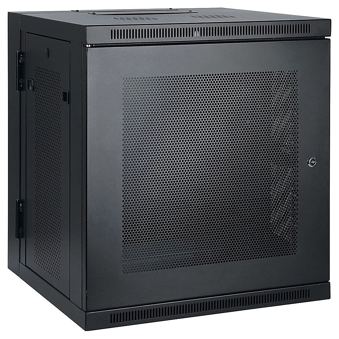 10U WALL MOUNT RACK ENCLOSURE SERVER CABINET HINGED WALLMOUNT