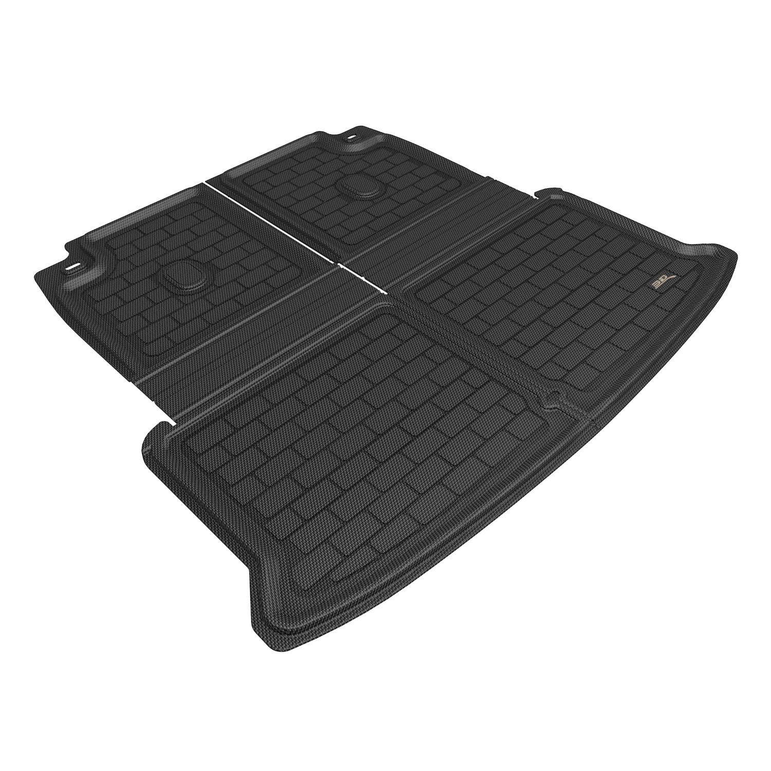 3D MAXpider Compatible with LEXUS TX 2024-2026 KAGU BLACK FOLDABLE CARGO LINER (R3, MANUAL)