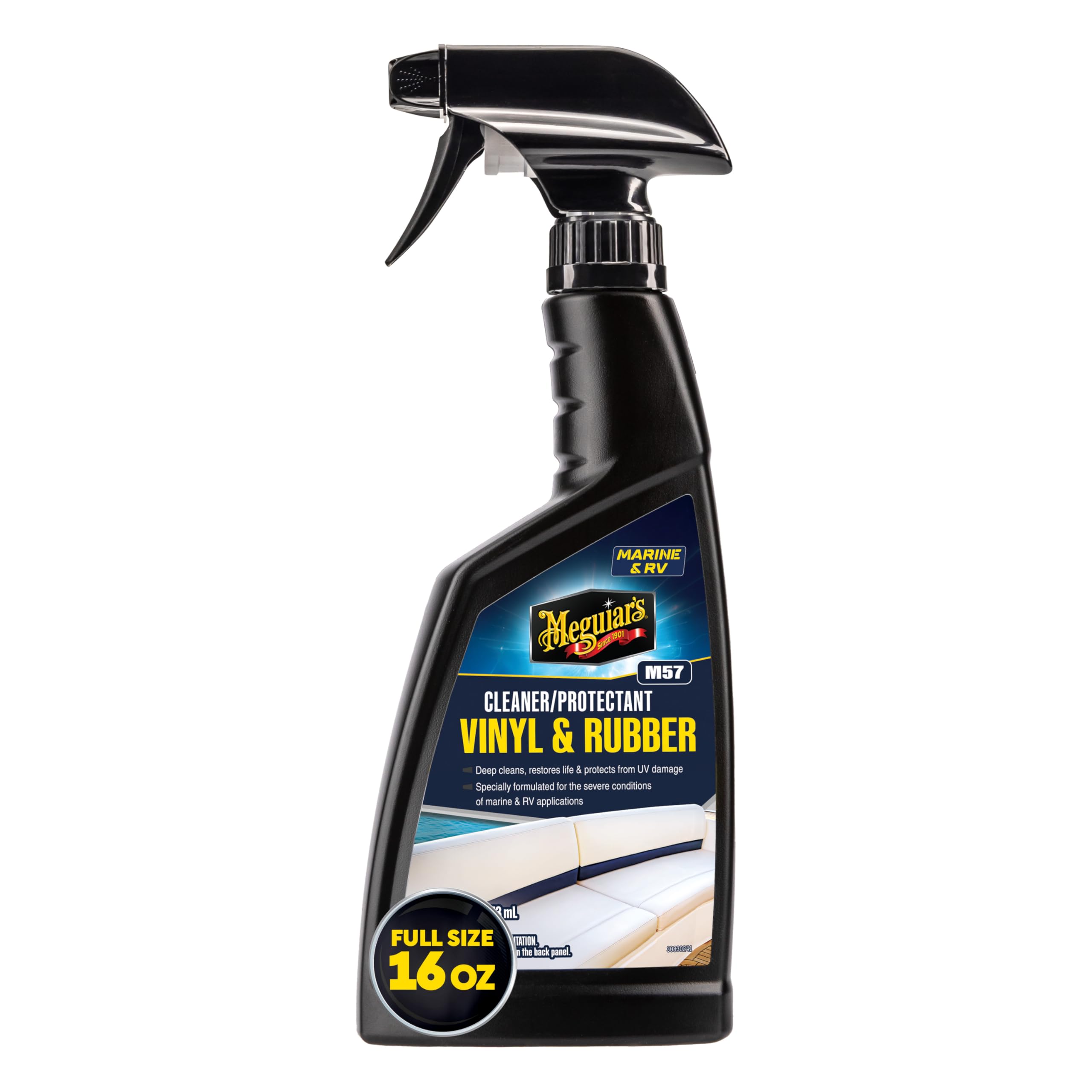 MEGUIARS VINYL AND RUBBER CLEANER/CONDITIONER 16 OZ