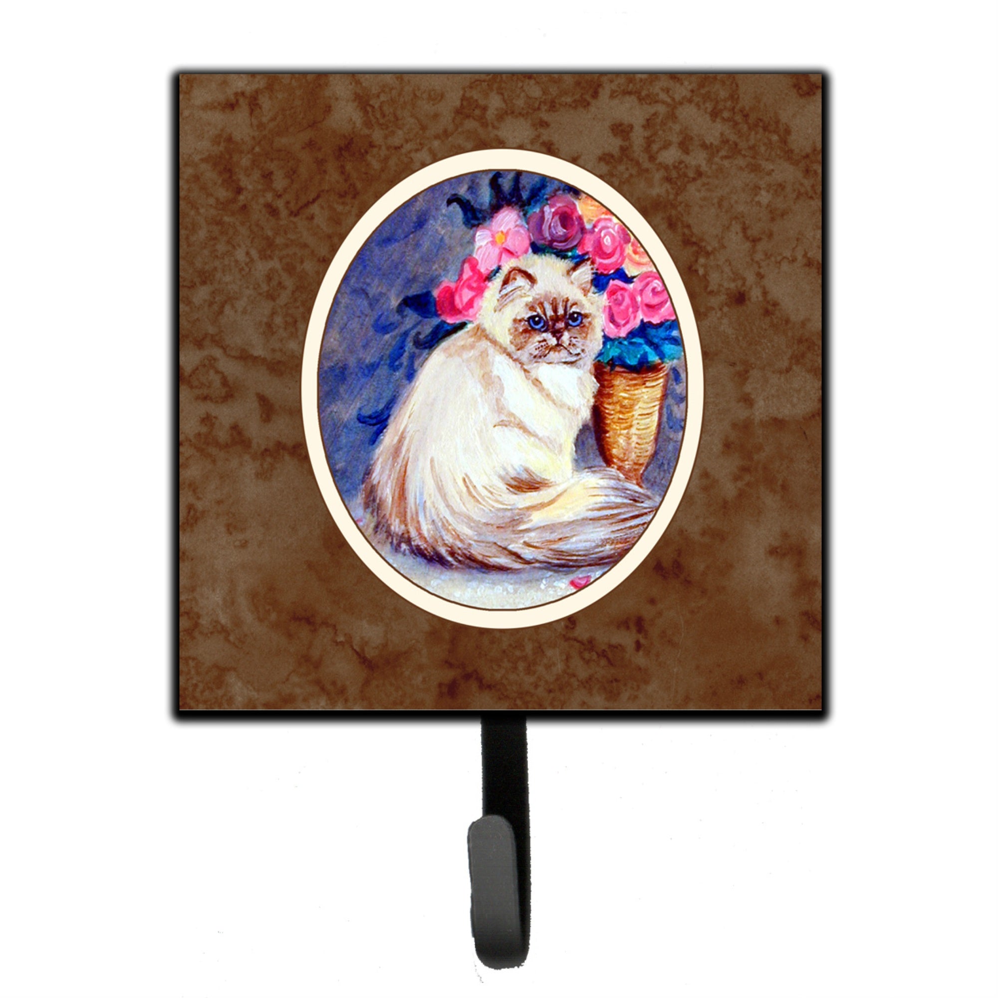 Caroline'S Treasures Persian Cat Leash Or Key Holder 7150Sh4, Small, Multicolor