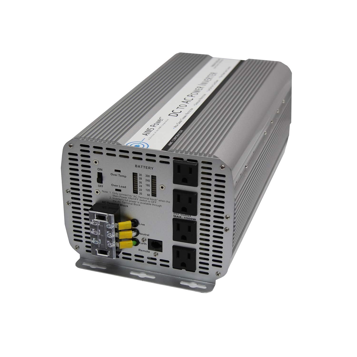 AIMS 5000 Watt Power Inverter