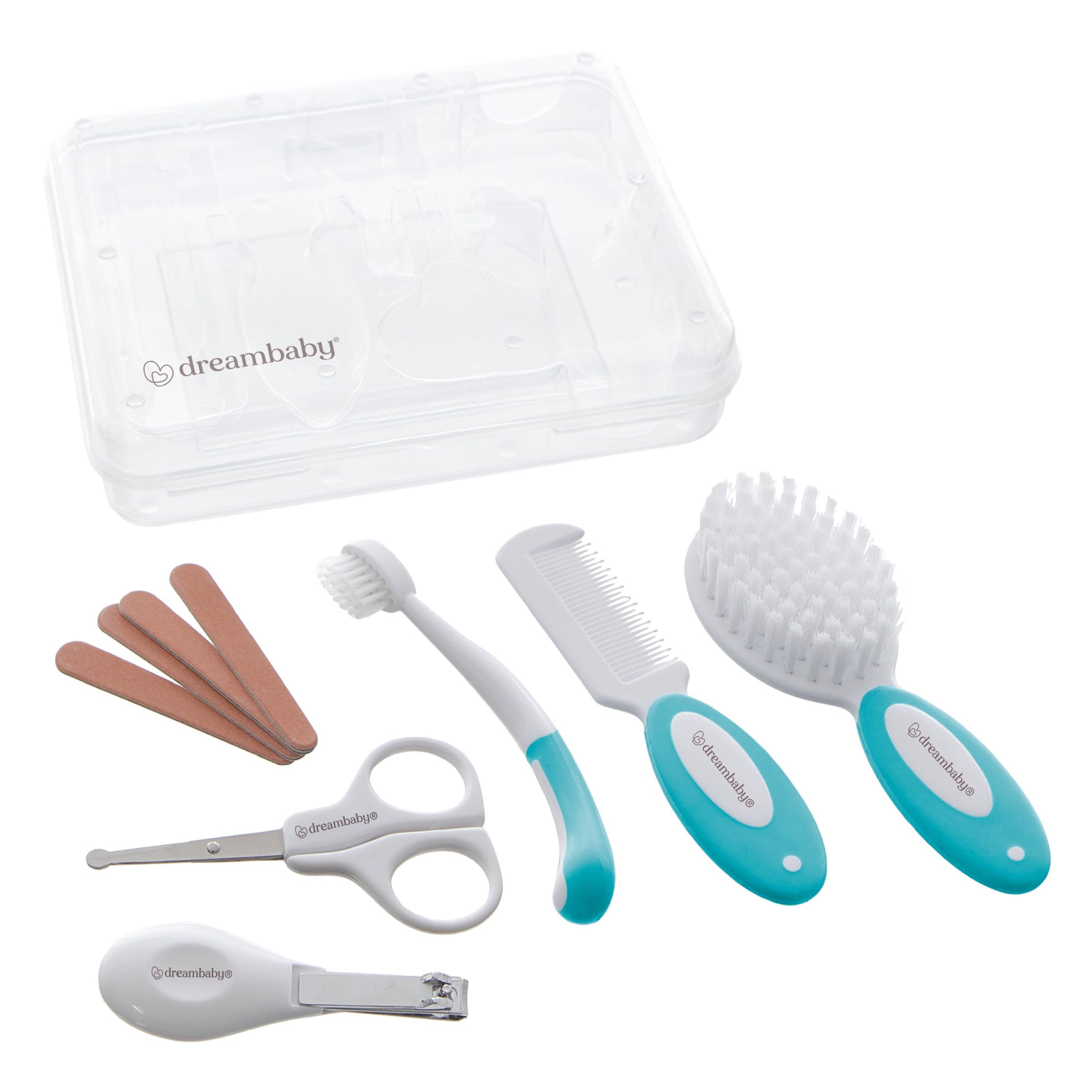 Essential Grooming Kit - 10 Piece - Aqua