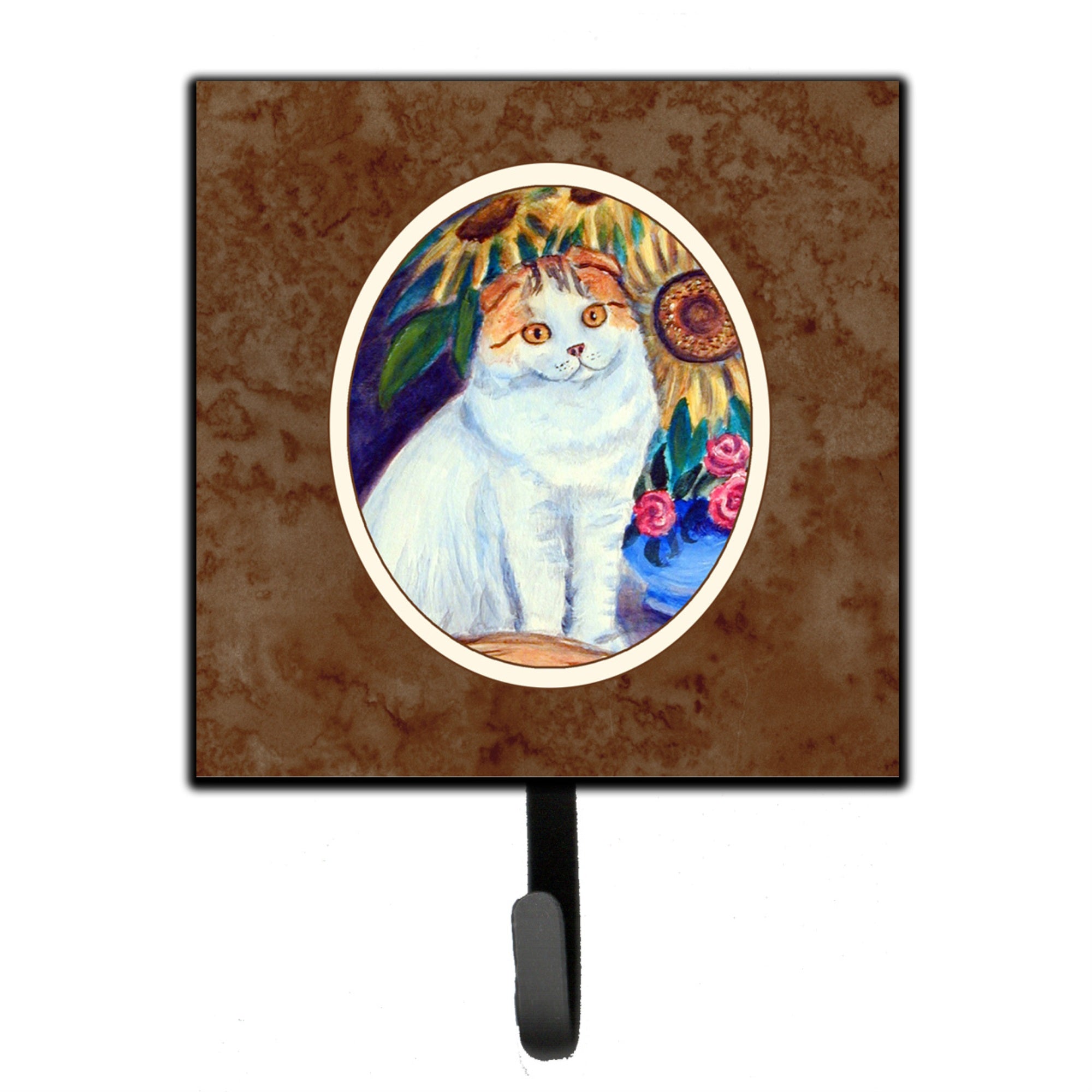 Caroline'S Treasures Cat Leash Or Key Holder 7153Sh4, Small, Multicolor