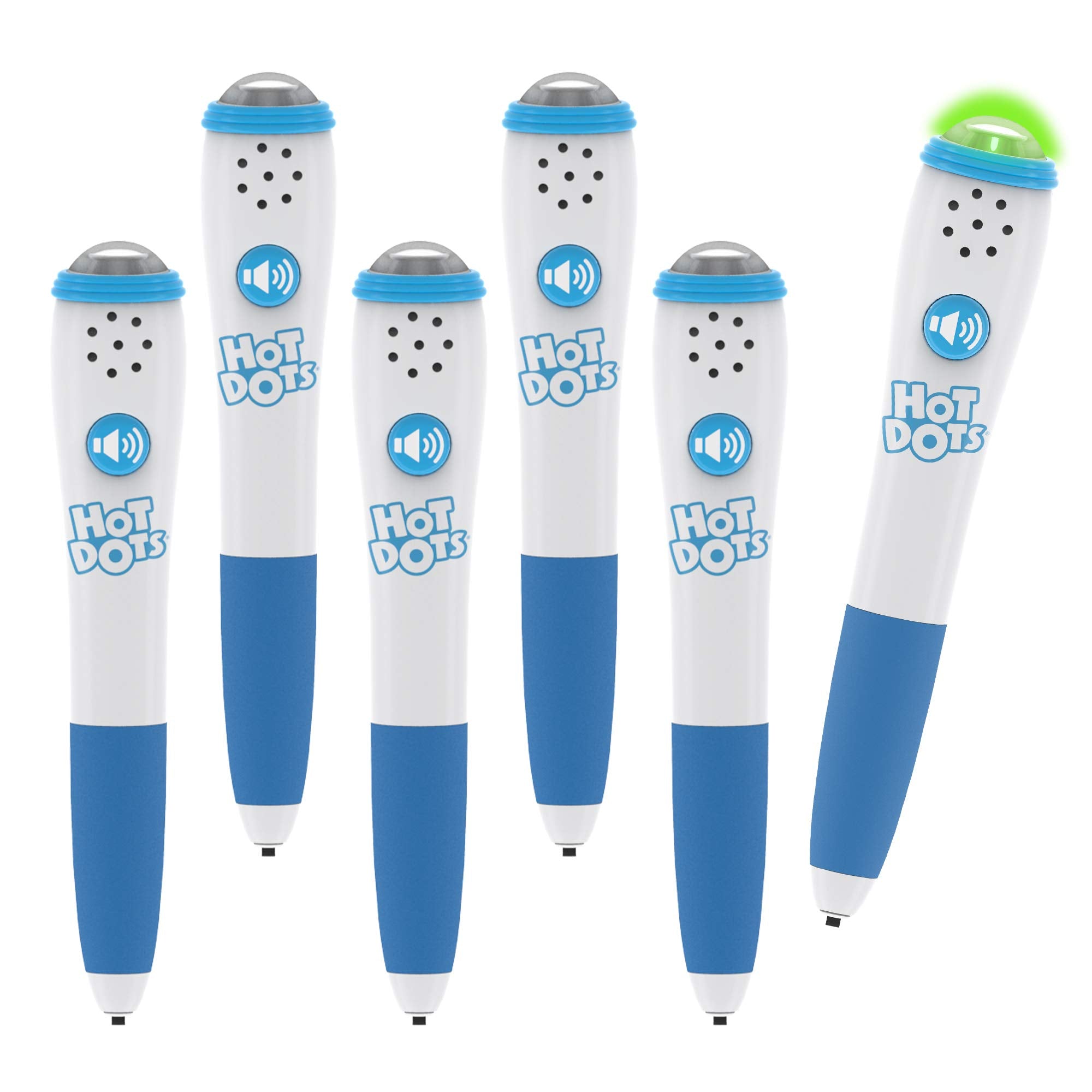 Hot Dots Light-Up Interactive Pen, Pack of 6 – Virventures