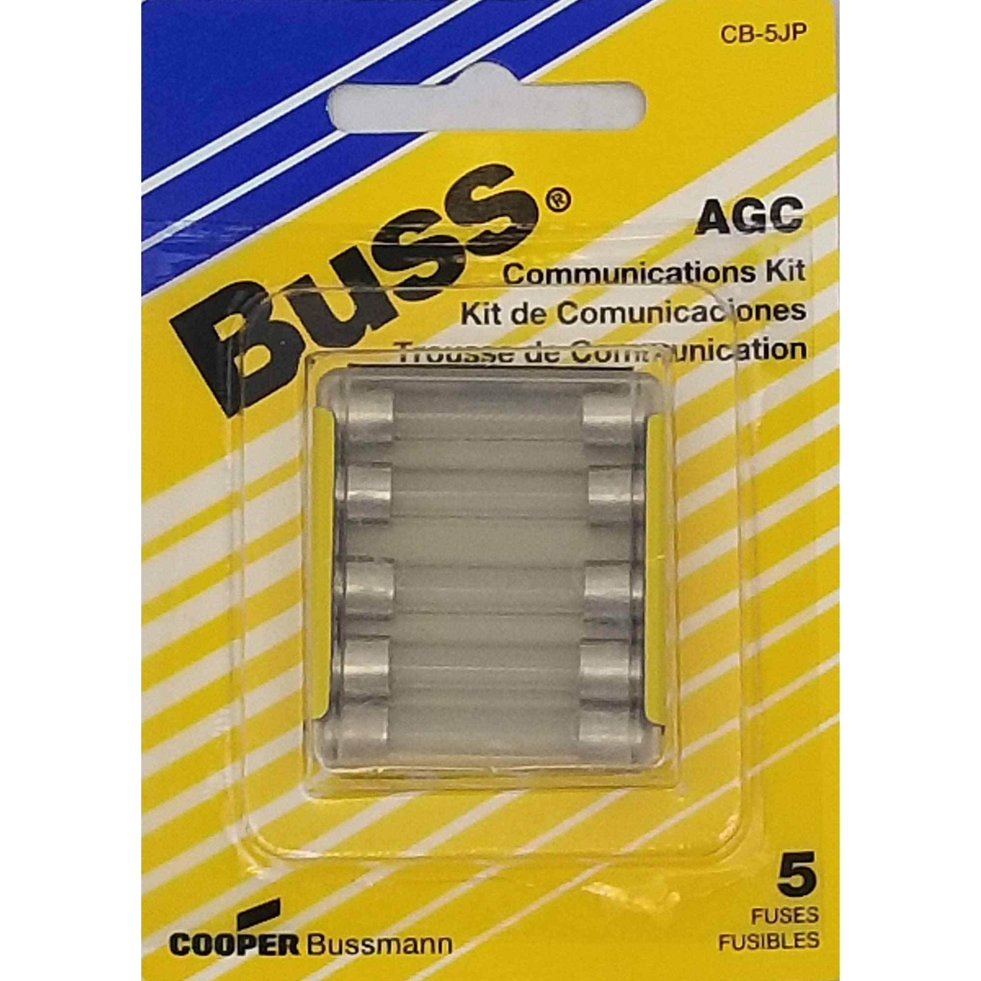 BARJAN - 058BPCB5JP SVR PHONE & ENTERTAINMENT FUSE (5 PACK)