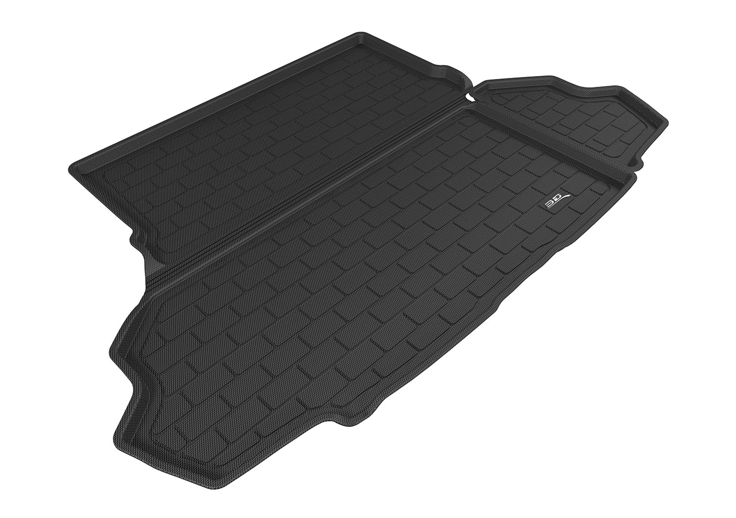 3D MAXpider Compatible with FORD MUSTANG 2015-2024 KAGU BLACK CARGO LINER STOWABLE