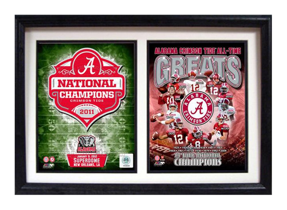 12x18 Double Frame - University of Alabama