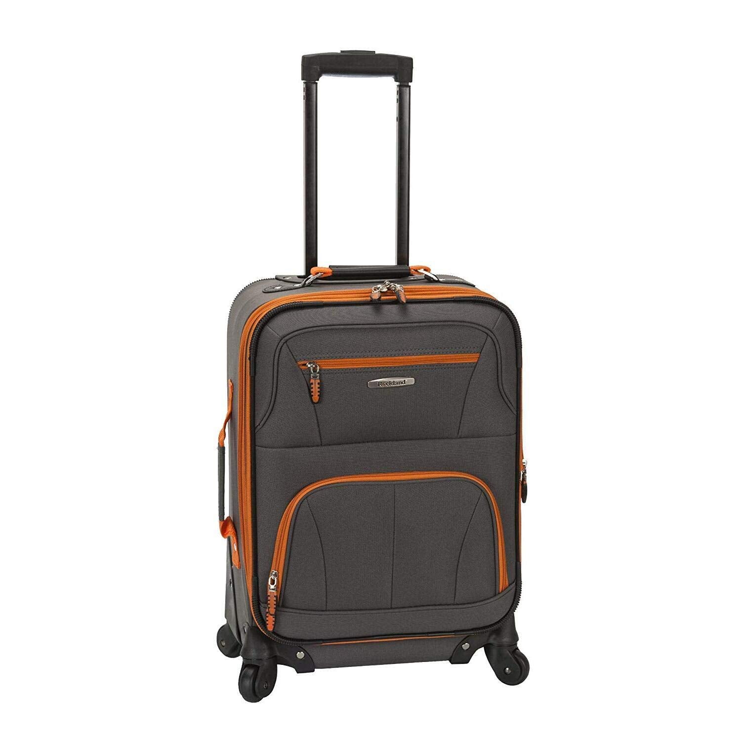 PASADENA 19 Inch  EXPANDABLE SPINNER CARRY ON - CHARCOAL