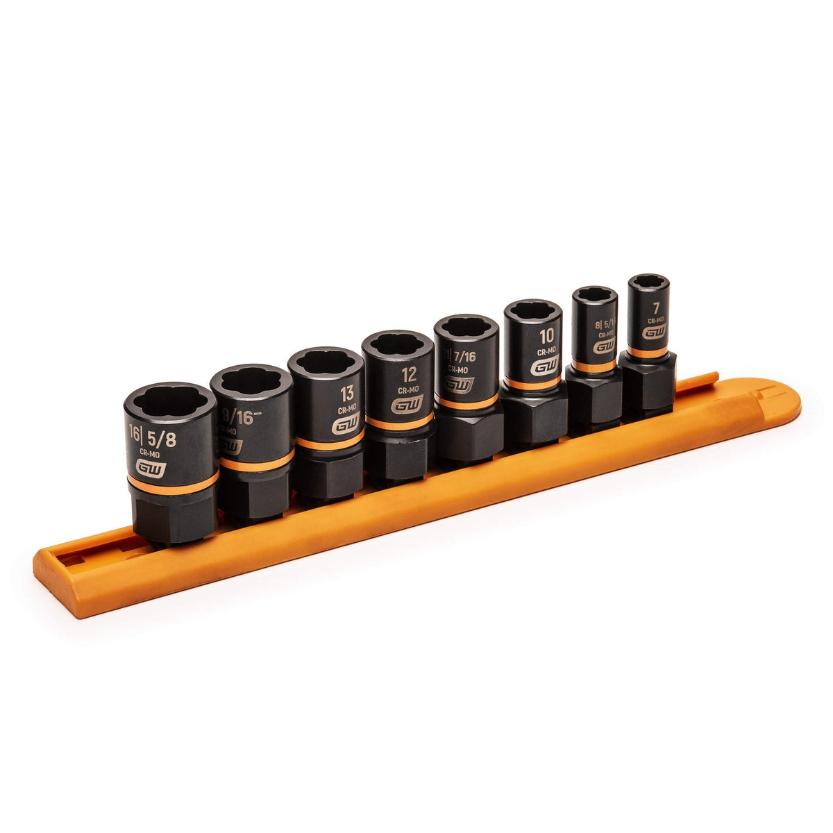 Gearwrench 8 Pc. 14 & 38 Drive Bolt Bitera Impact Extraction Socket Set - 84782
