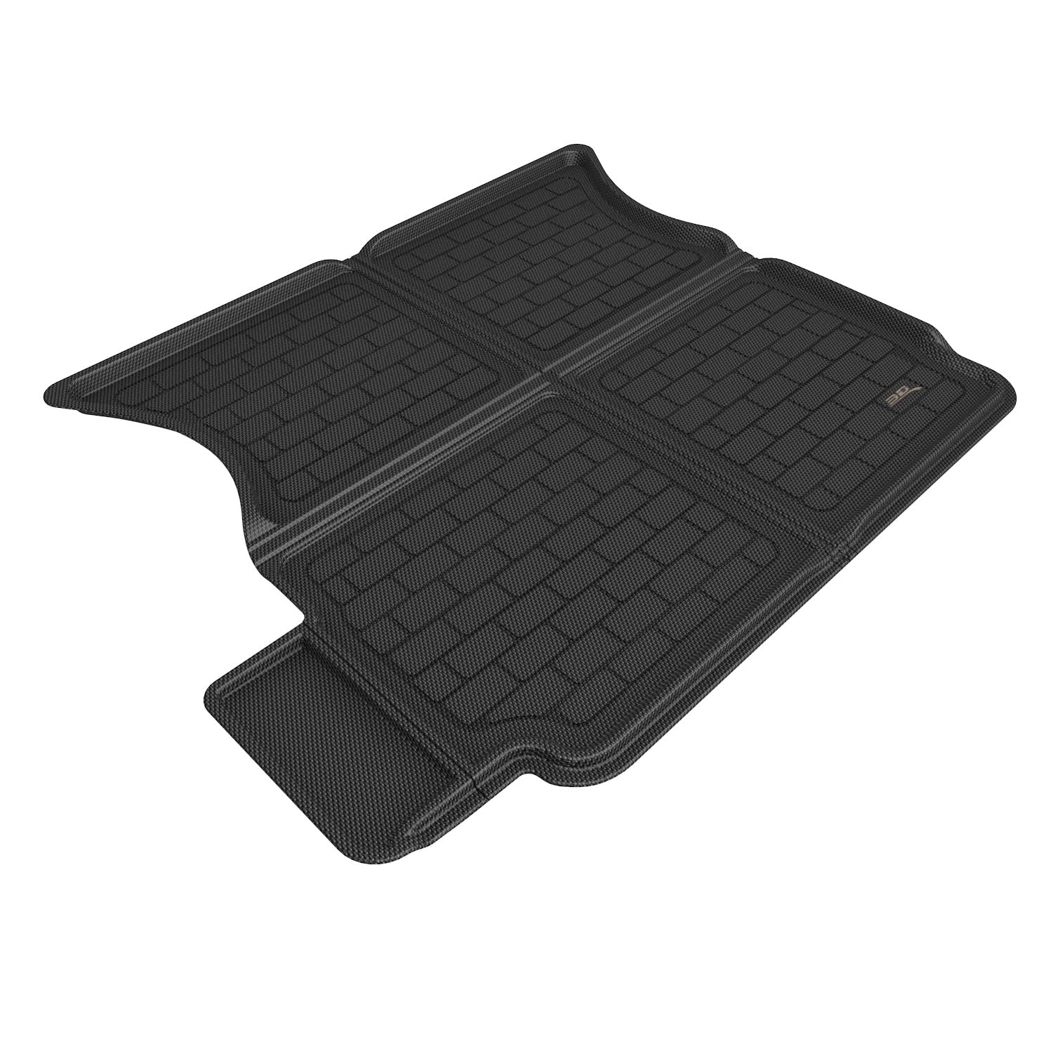 3D MAXpider Compatible with TESLA MODEL X 5-SEAT 2022-2026 KAGU BLACK CARGO LINER