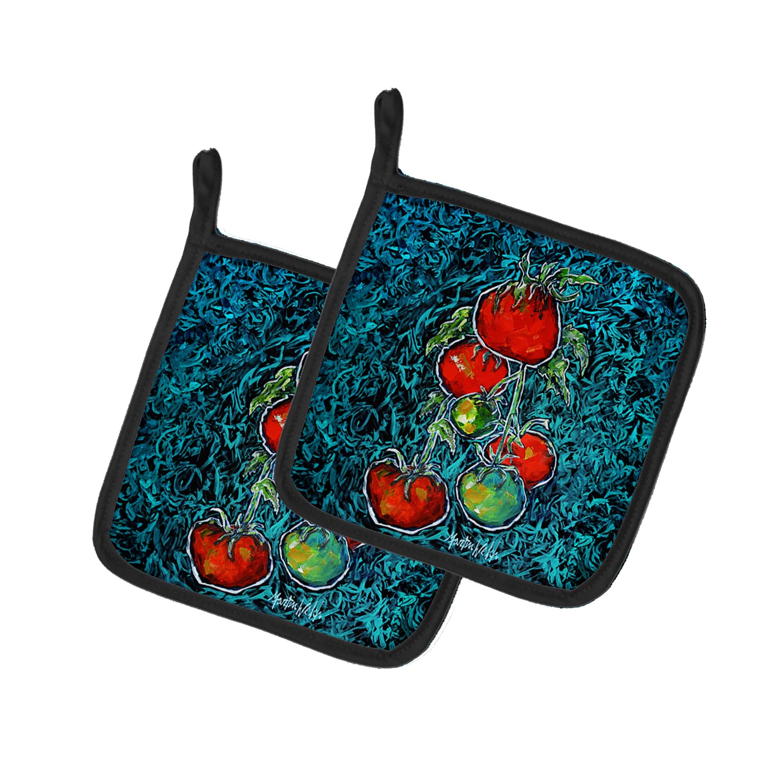Maters Tomatoes Pair of Pot Holders