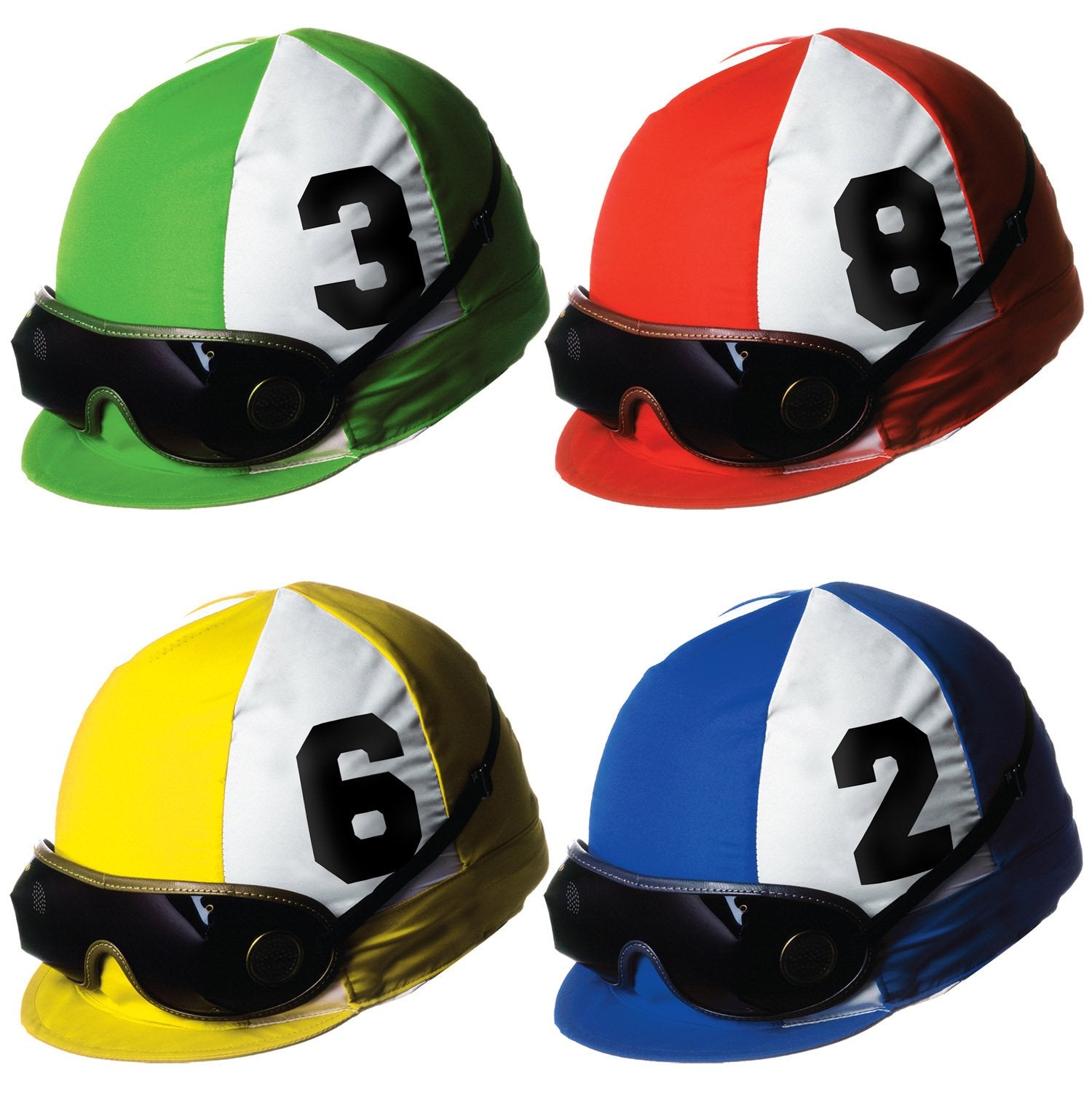 Jockey Helmet Cutouts (Pack of 12)