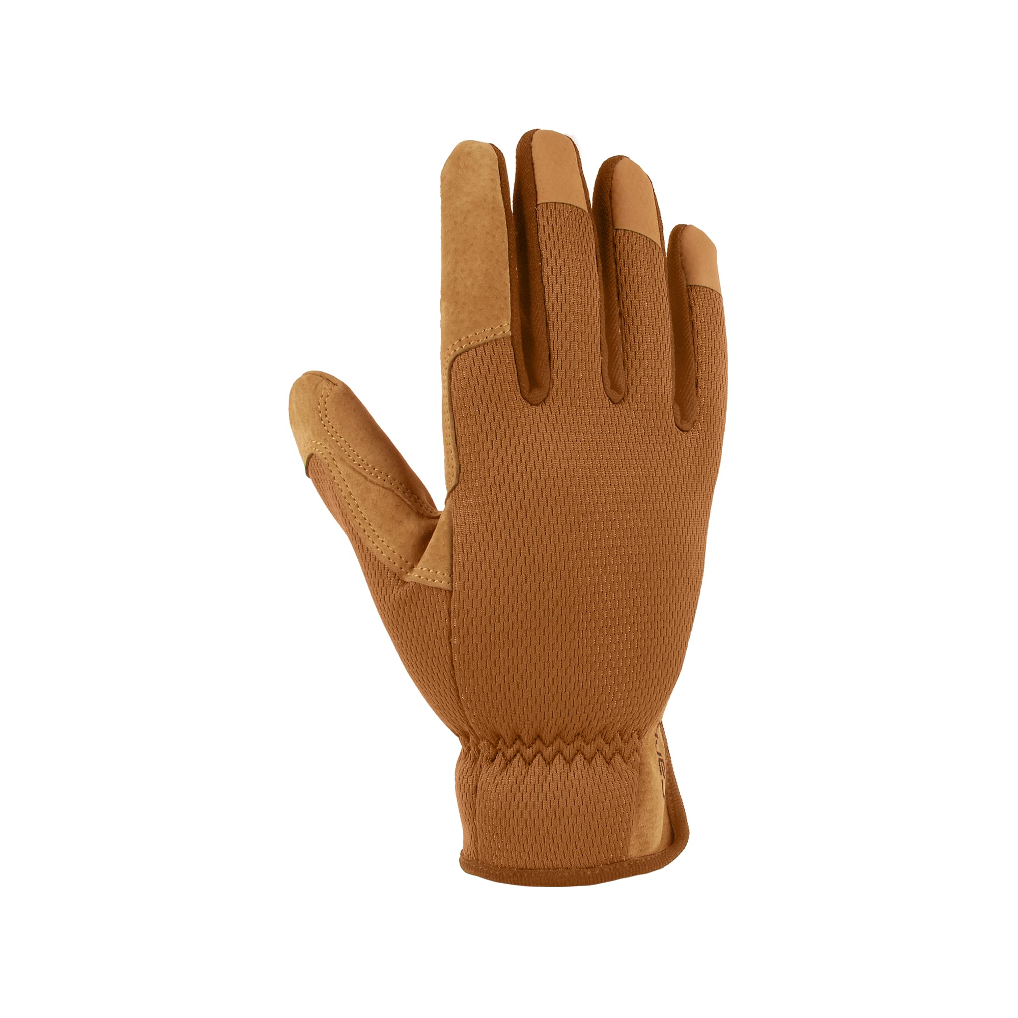 Carhartt Womens Indoor/Outdoor Work Gloves Tan M 1 pair, (Pack of 1)
