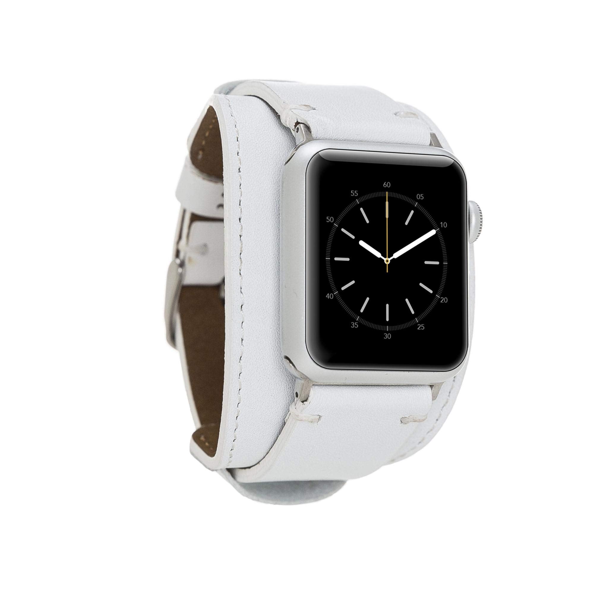 Fort Cuff Leather Bands for Apple Watch Ultra,8,7 and SE