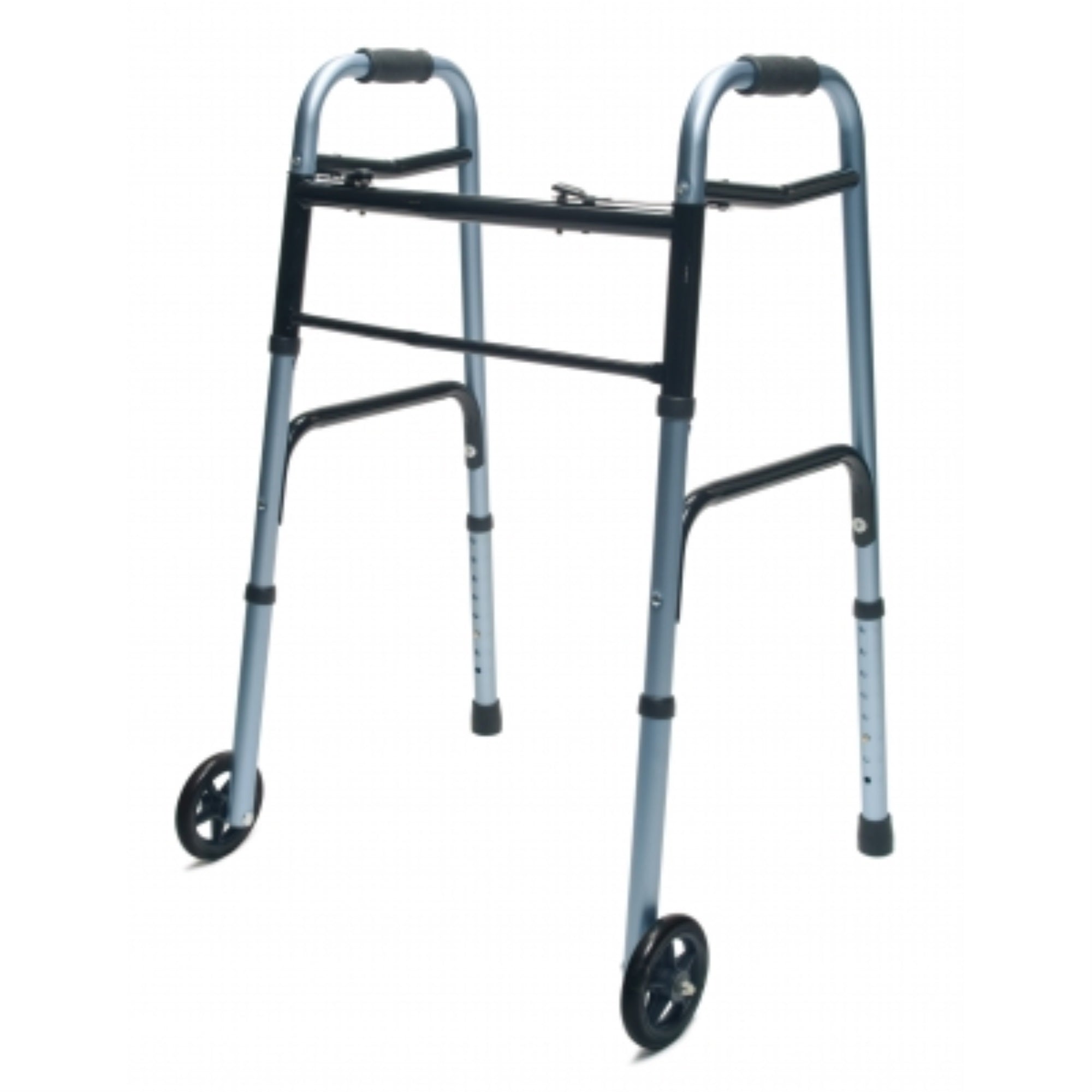 EVRYDY WLKR W/WHLS DUAL RL BLU ADULT,  2/CS, LUMEX