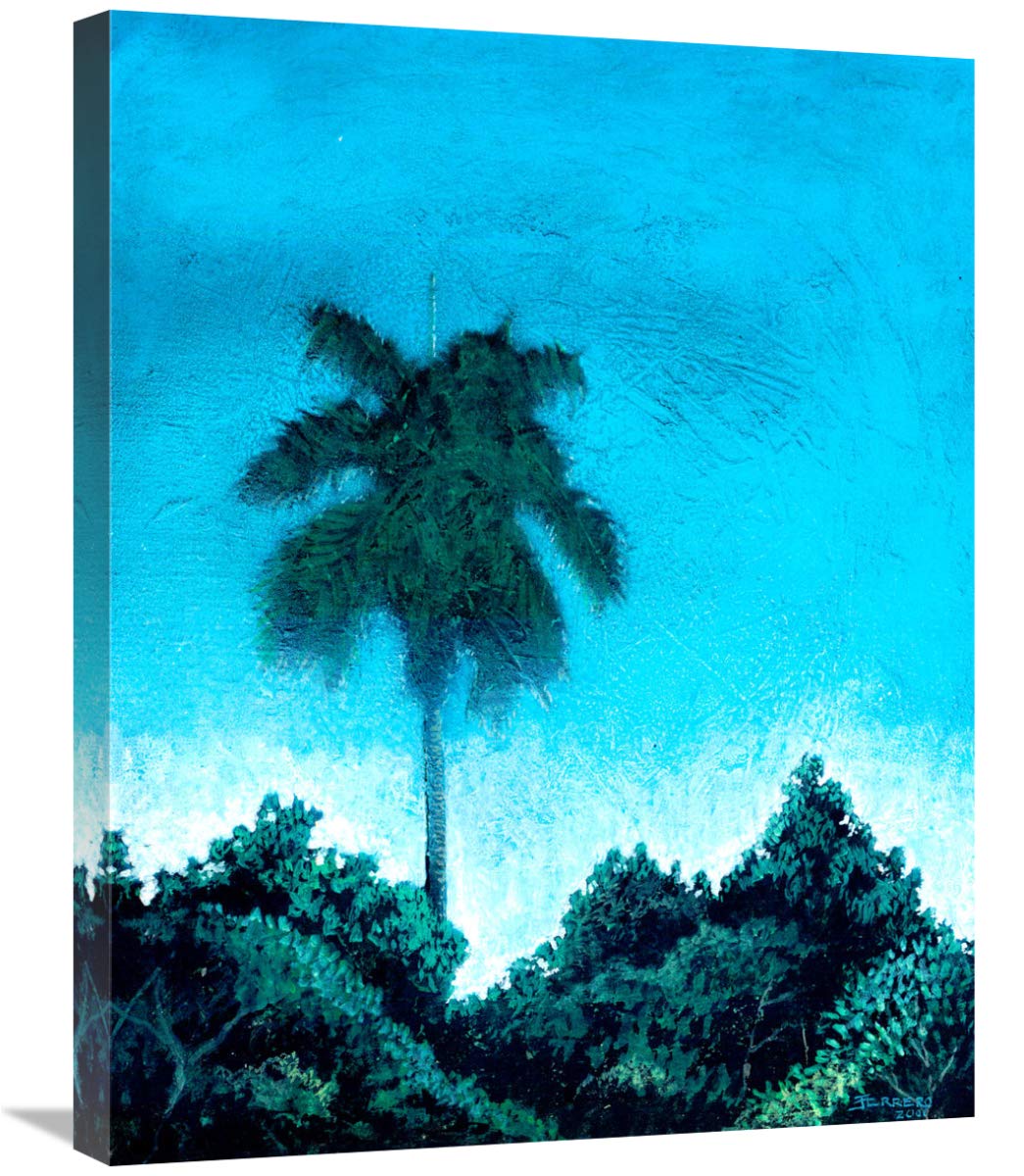 Single Palm-Canvas Art-22x28”