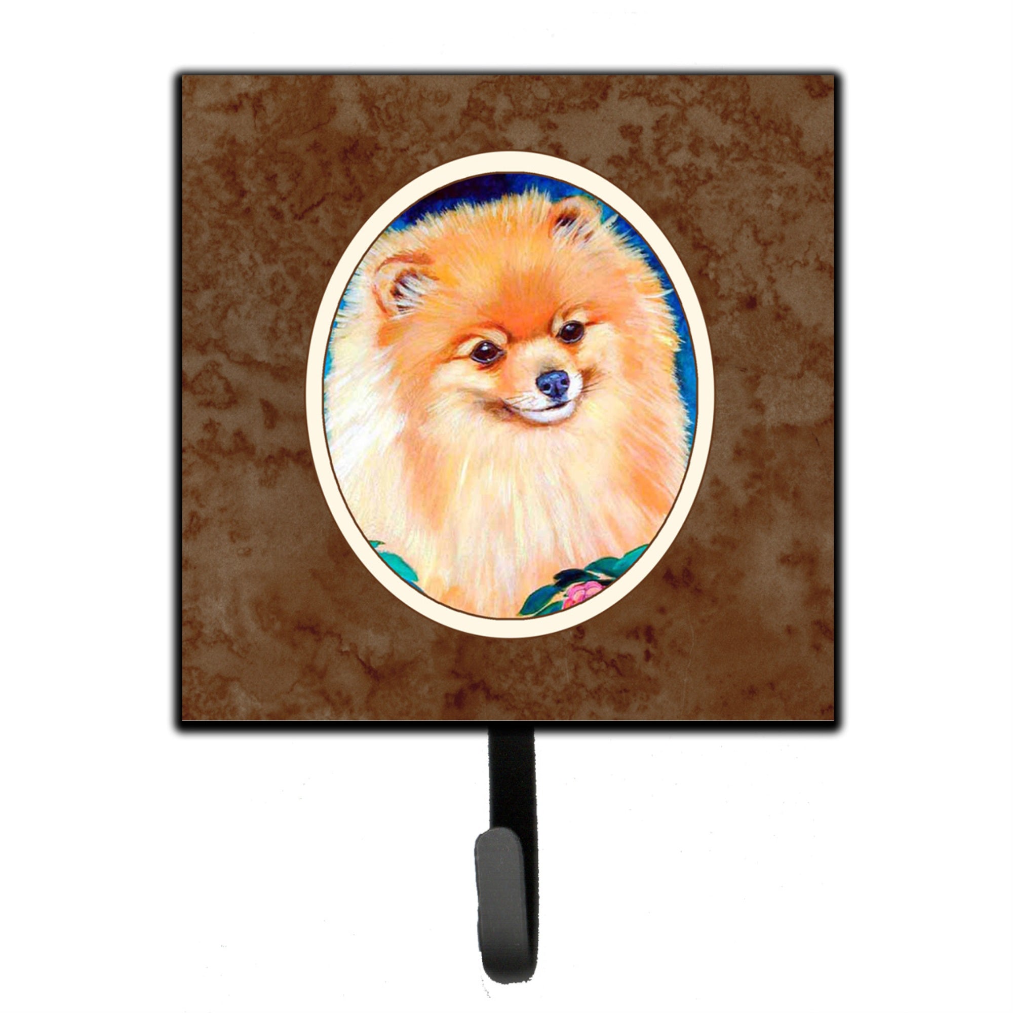 Caroline'S Treasures Pomeranian Leash Or Key Holder 7165Sh4, Small, Multicolor