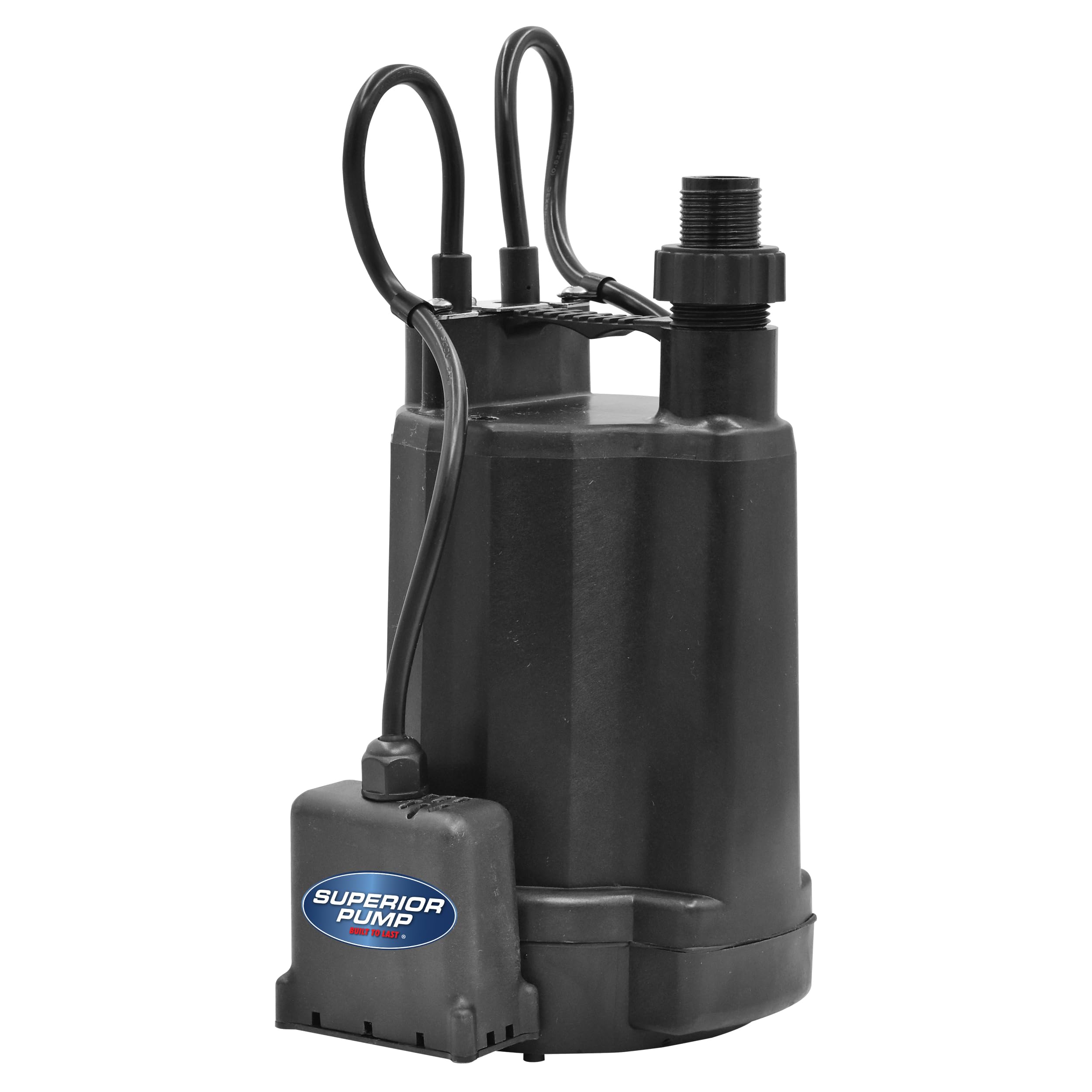 Superior Pump 1/4 HP 1800 gph Thermoplastic Automatic Utility Pump, (Pack of 1)