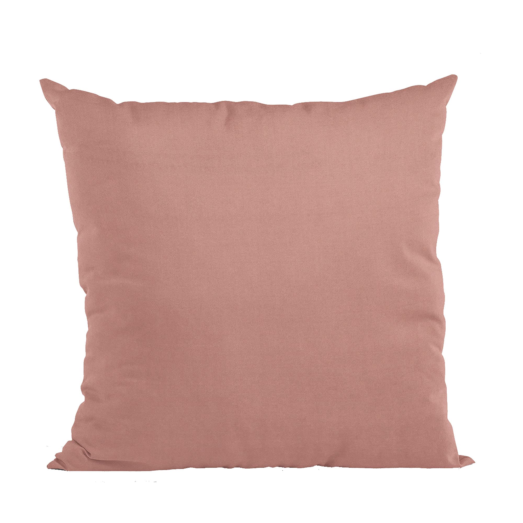 Plutus Baby Pink Solid Shiny Velvet Luxury Throw Pillow - Double sided  22 x 22″