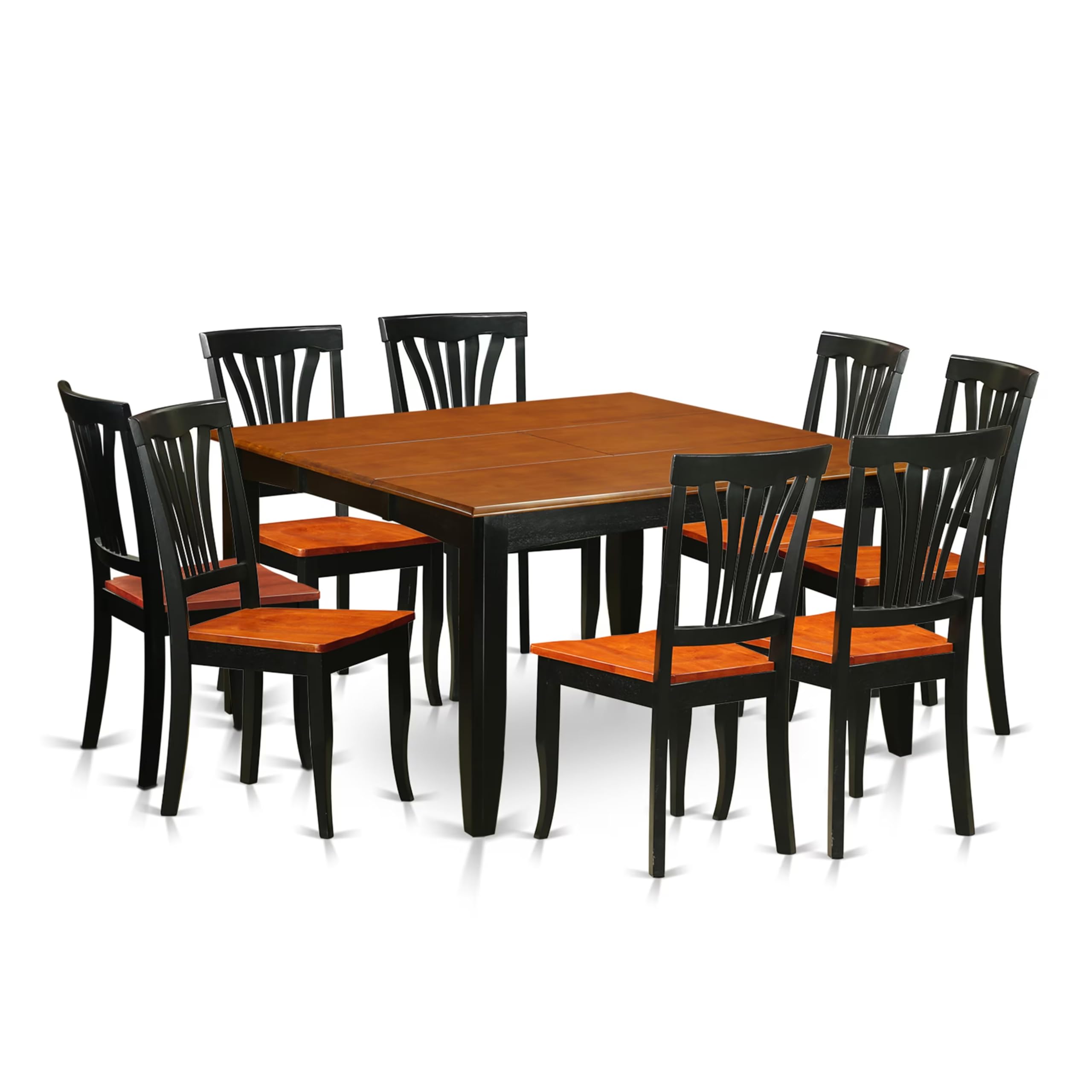 9  PC  Dining  room  set-Dining  Table  and  8  Wooden  Dining  Chairs